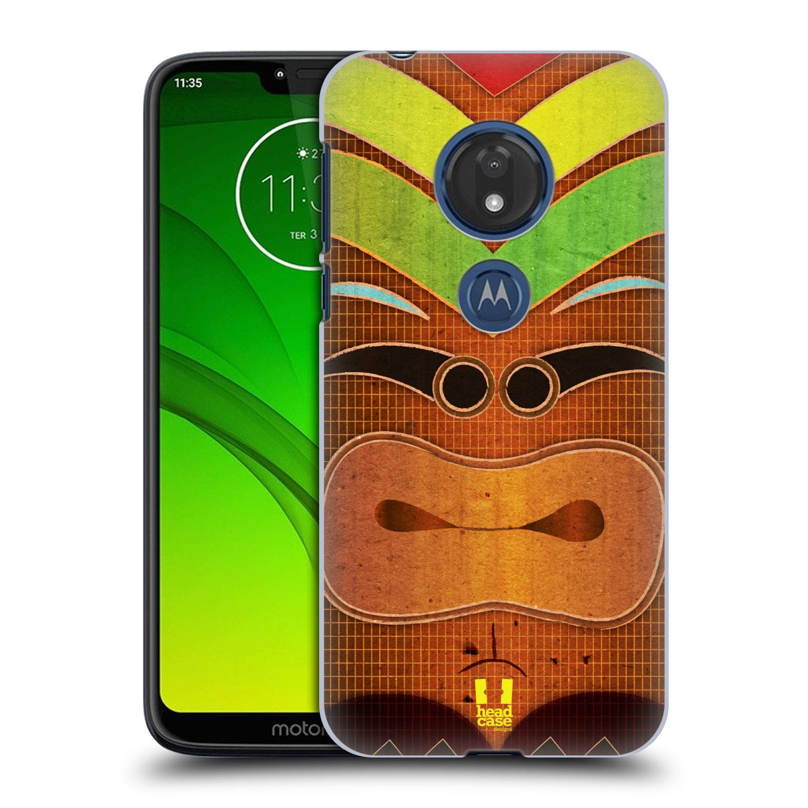 Pouzdro na mobil Motorola Moto G7 Play vzor TIKI TAKA Maska ROZTOMILÝ