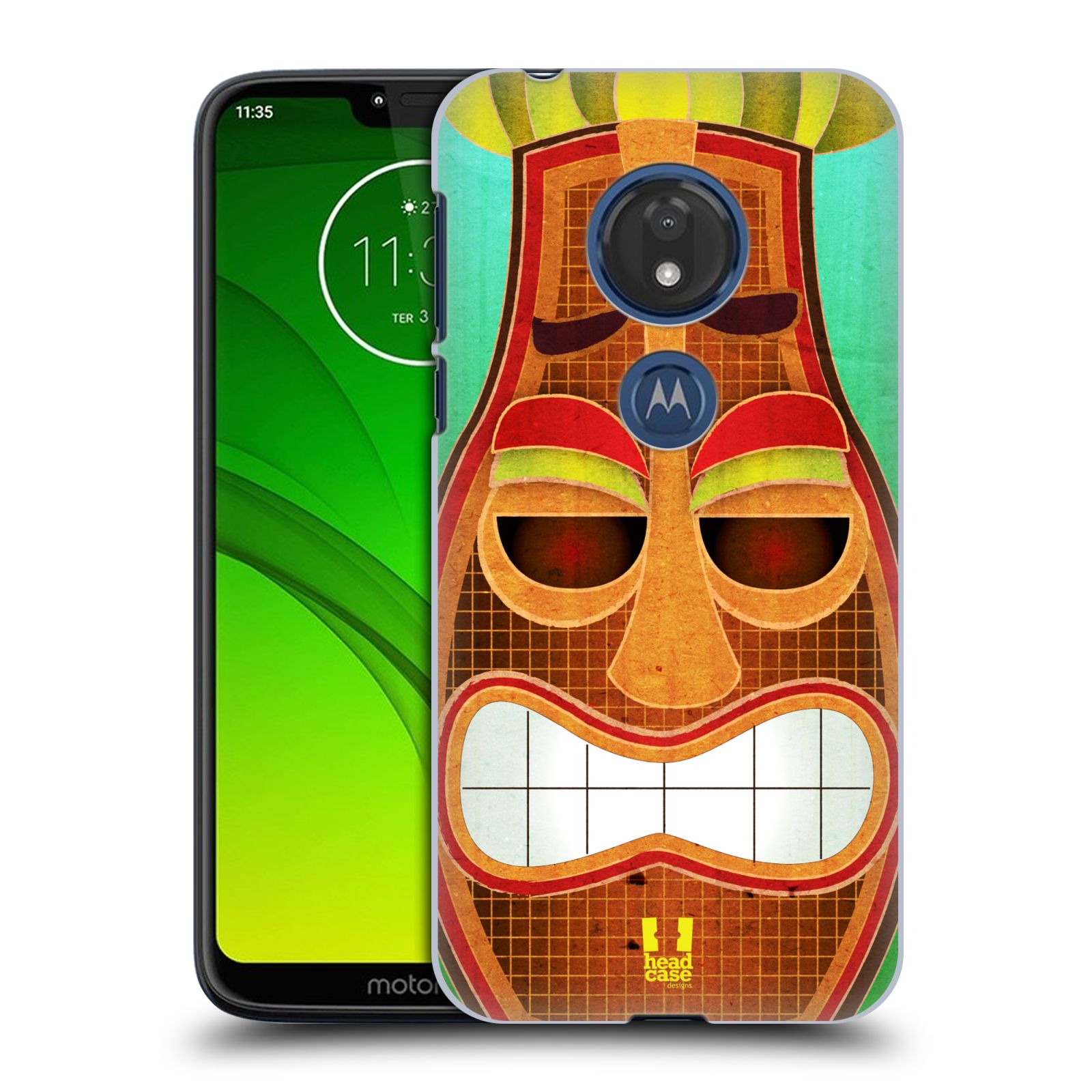 Pouzdro na mobil Motorola Moto G7 Play vzor TIKI TAKA Maska ANANAS