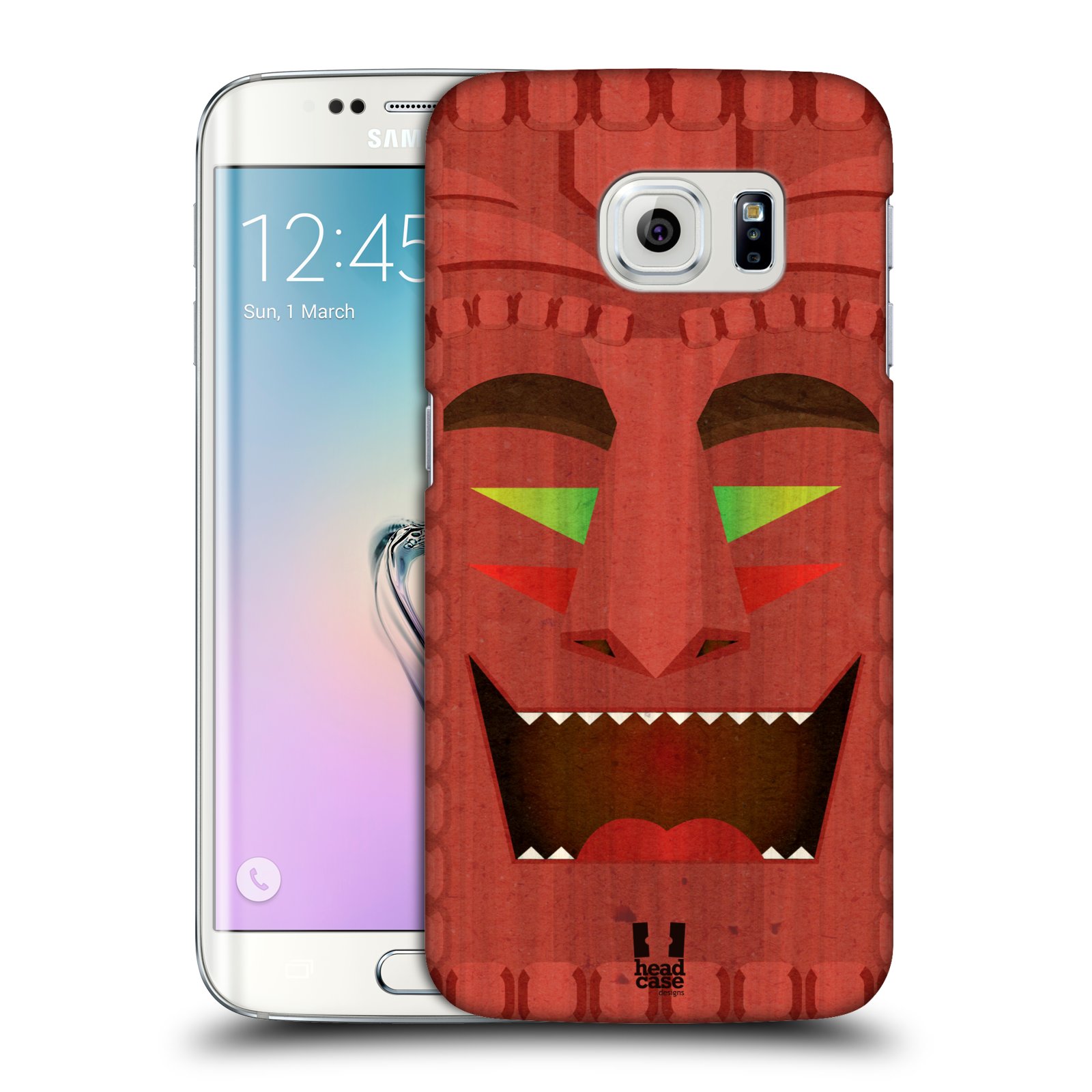 HEAD CASE plastový obal na mobil SAMSUNG Galaxy S6 EDGE (G9250, G925, G925F) vzor TIKI TAKA Maska veselý