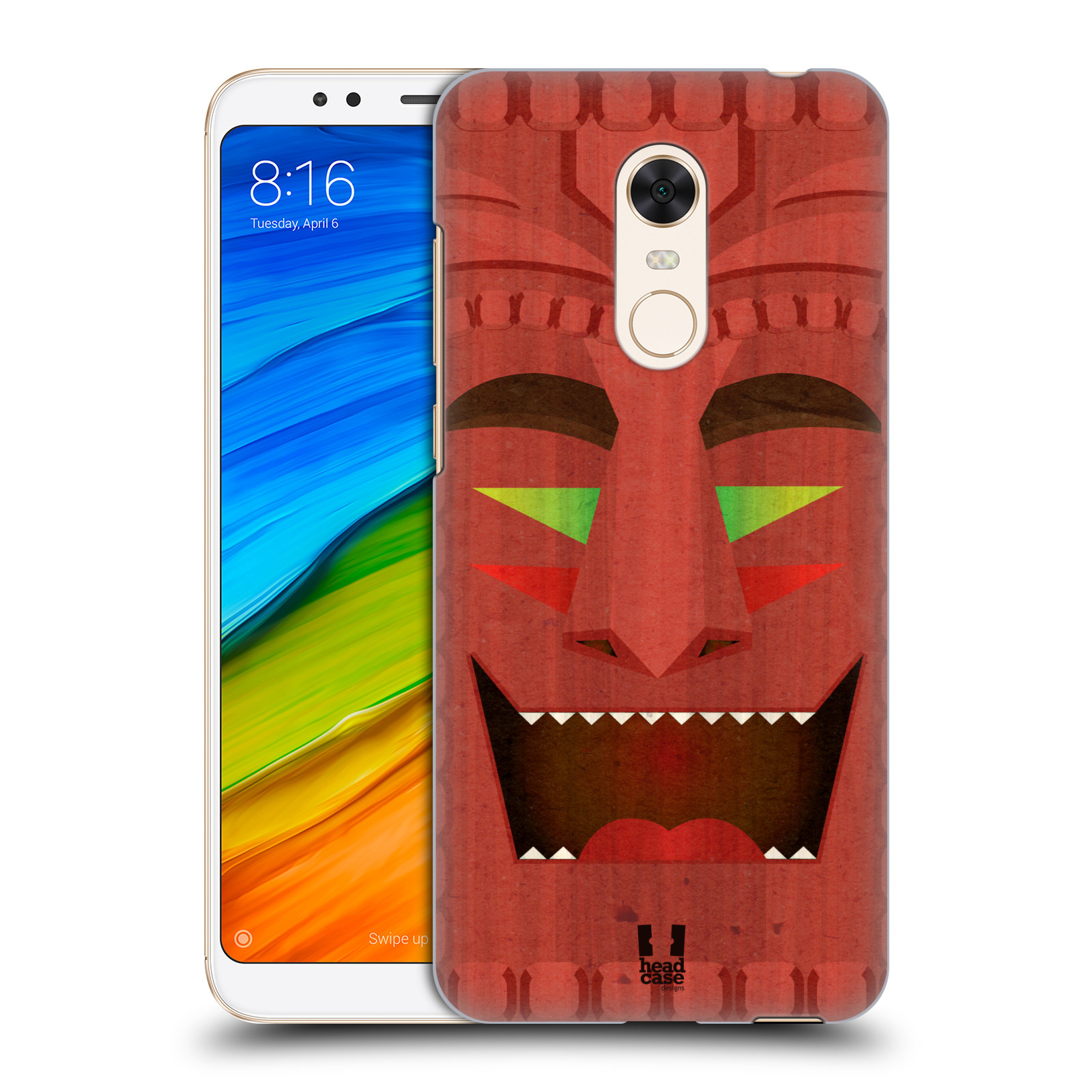 HEAD CASE plastový obal na mobil Xiaomi Redmi 5 PLUS vzor TIKI TAKA Maska veselý