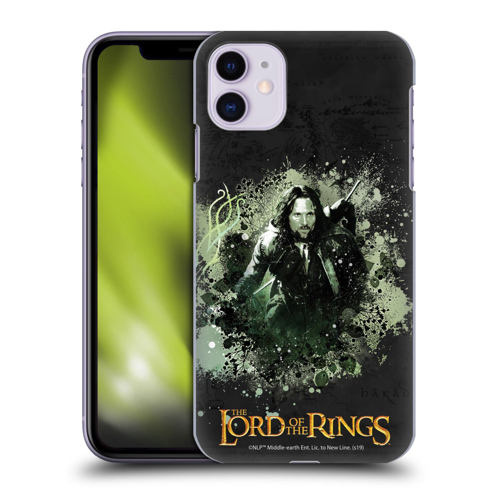 Zadní obal pro mobil Apple Iphone 11 - HEAD CASE - Pán Prstenů - Společenstvo Prstenu - Aragorn