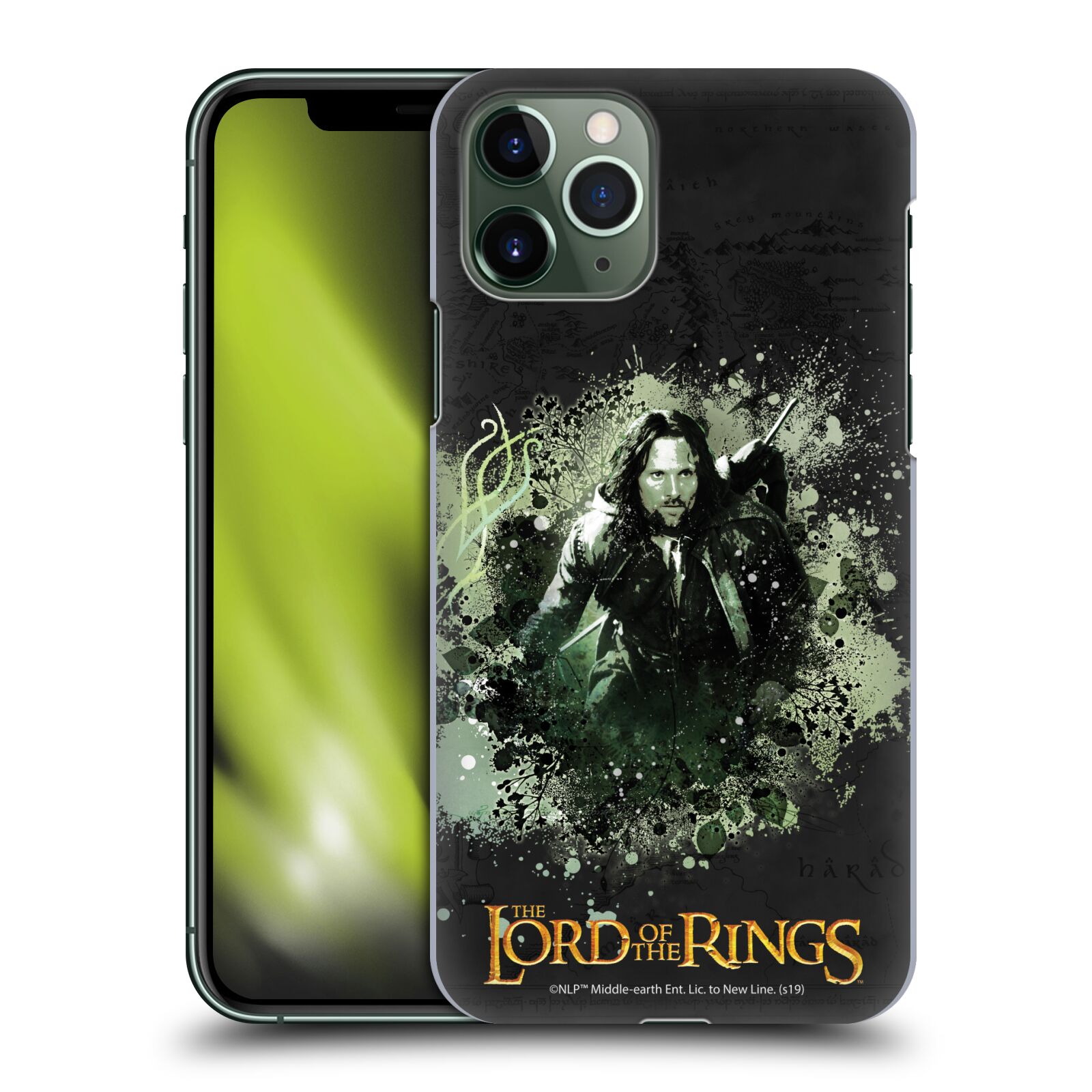 Zadní obal pro mobil Apple Iphone 11 PRO - HEAD CASE - Pán Prstenů - Společenstvo Prstenu - Aragorn
