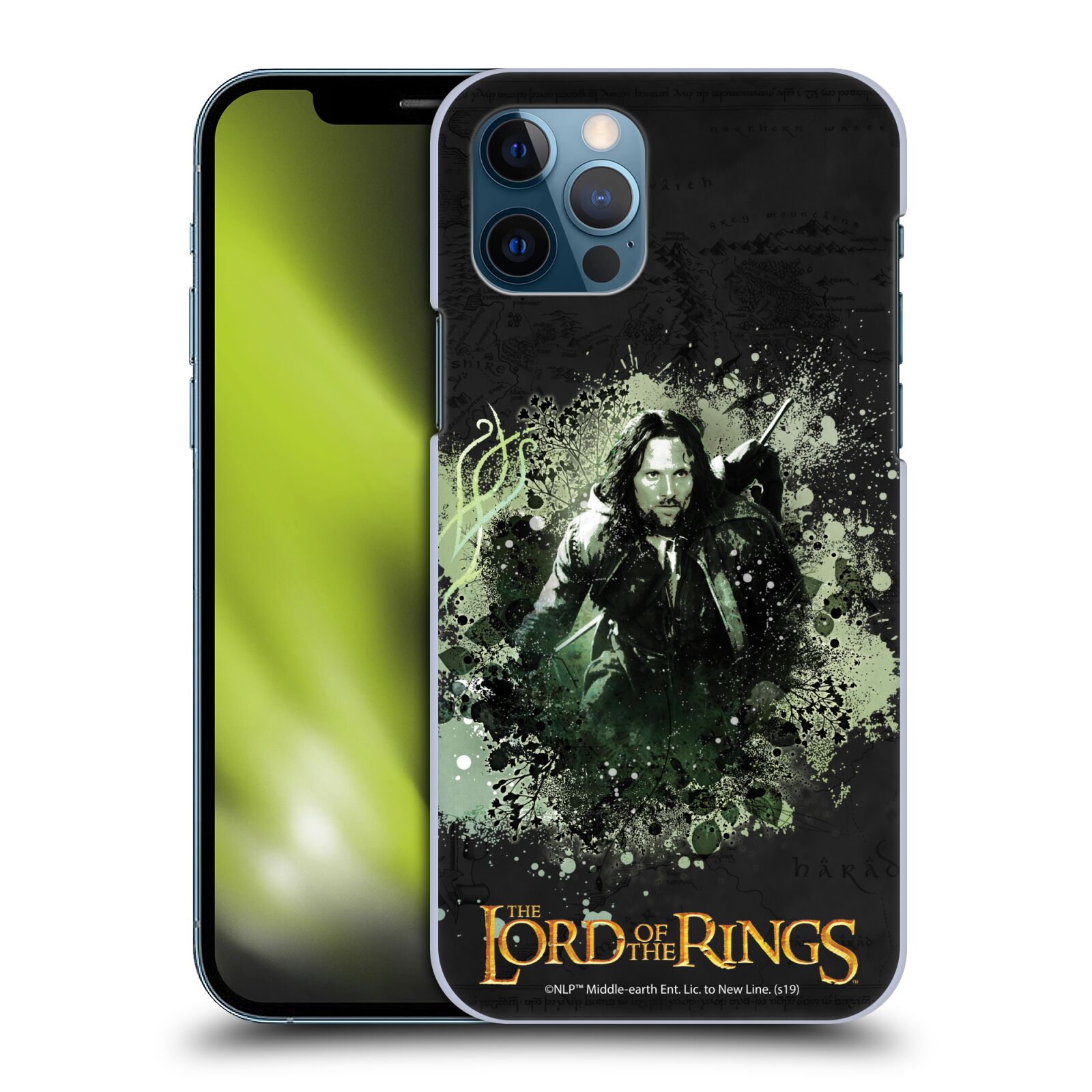 Zadní obal pro mobil Apple iPhone 12 / iPhone 12 Pro - HEAD CASE - Pán Prstenů - Společenstvo Prstenu - Aragorn