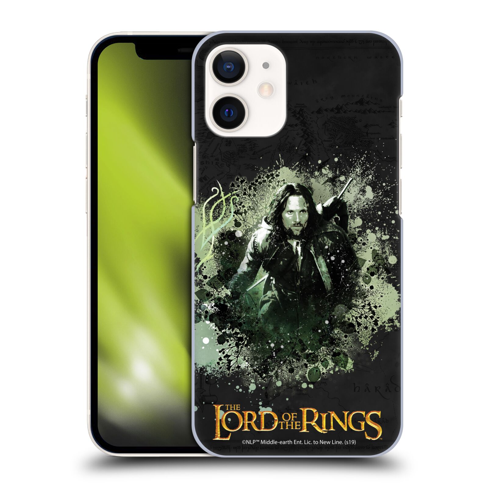 Zadní obal pro mobil Apple iPhone 12 MINI - HEAD CASE - Pán Prstenů - Společenstvo Prstenu - Aragorn