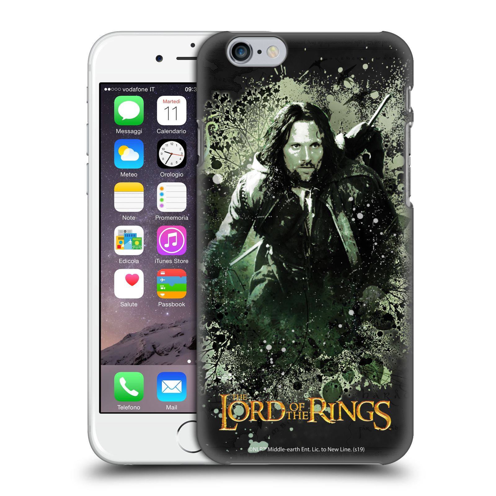 Zadní obal pro mobil Apple Iphone 6/6S - HEAD CASE - Pán Prstenů - Společenstvo Prstenu - Aragorn