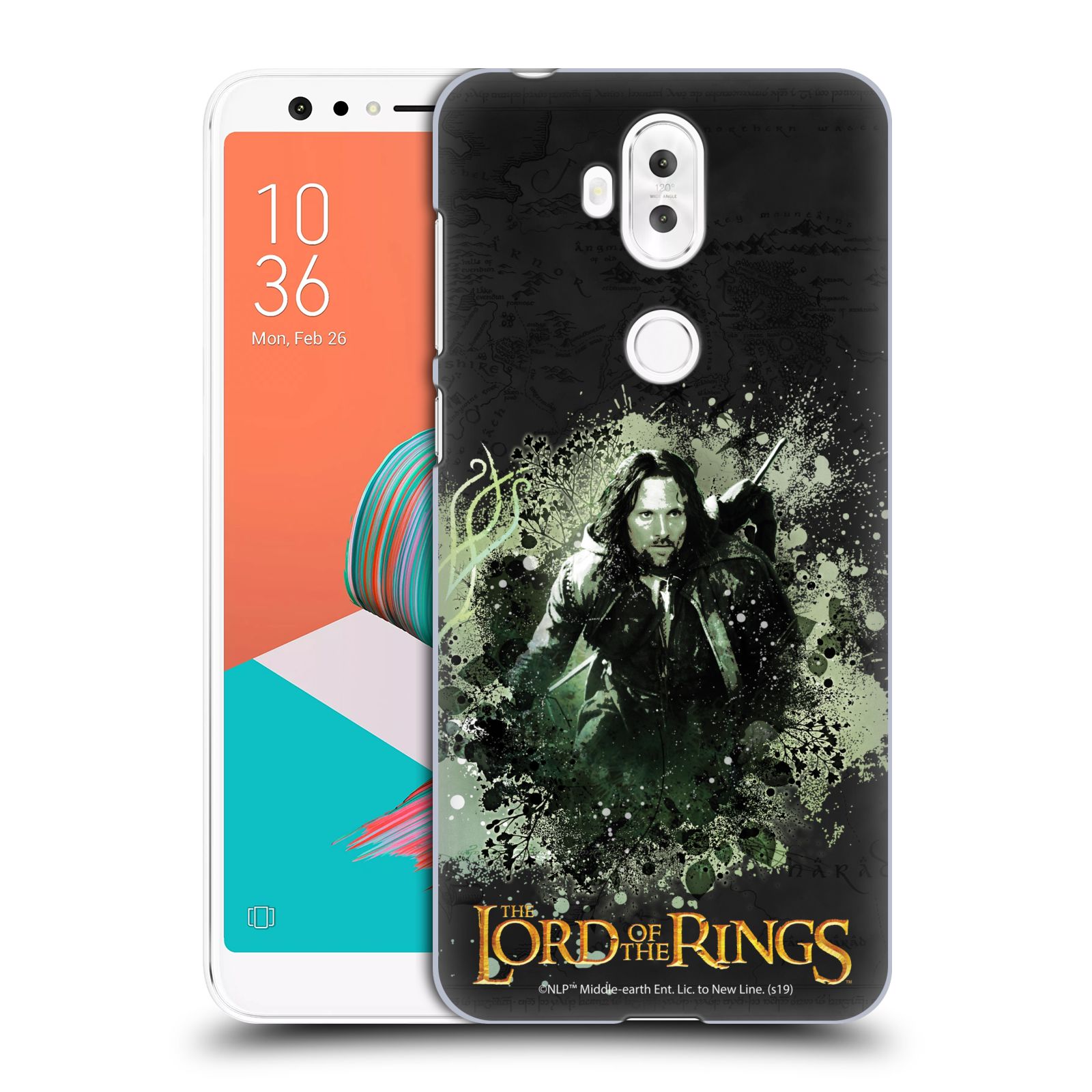 Zadní obal pro mobil Asus Zenfone 5 Lite ZC600KL - HEAD CASE - Pán Prstenů - Společenstvo Prstenu - Aragorn
