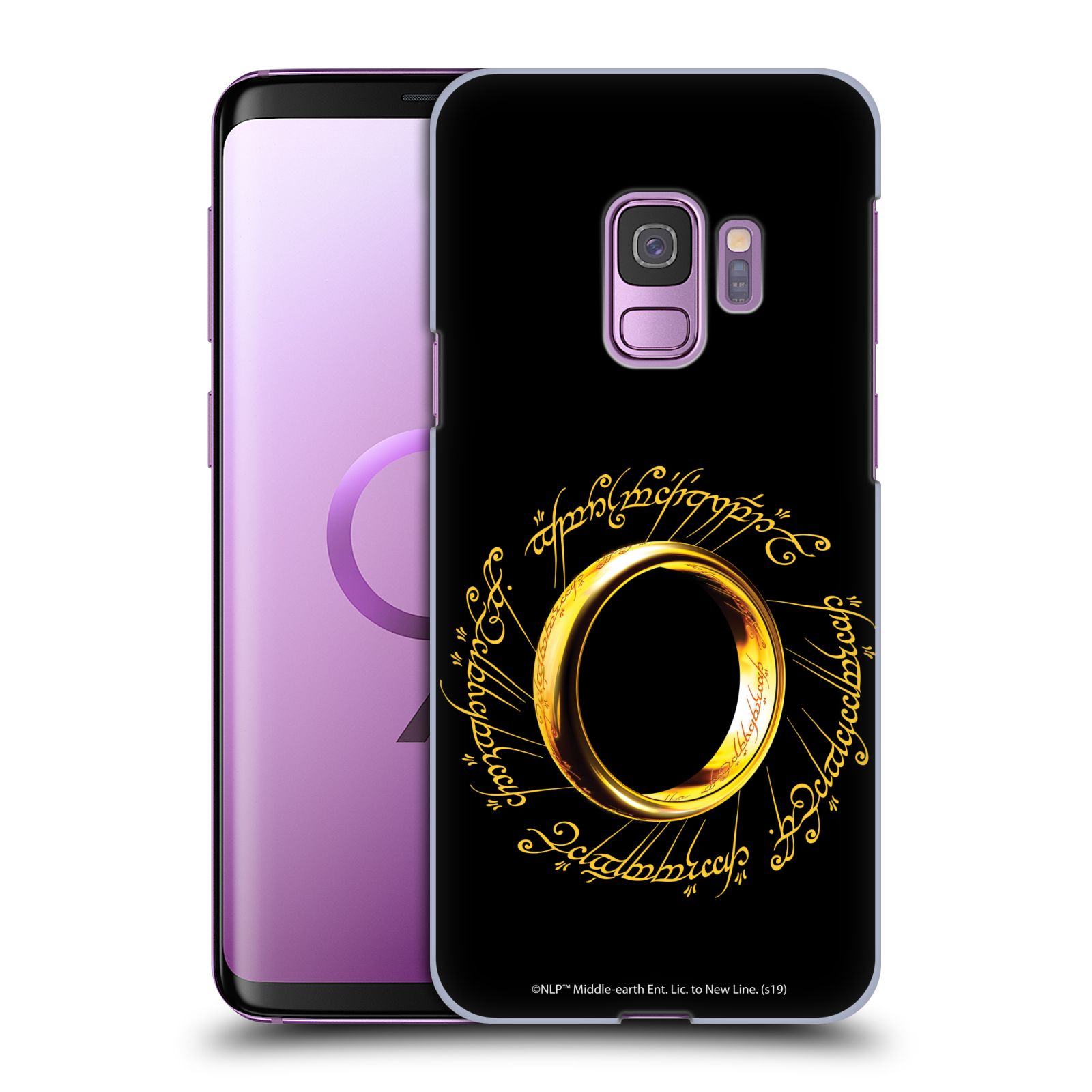Pouzdro na mobil Samsung Galaxy S9 - HEAD CASE - Pán Prstenů - zlatý prsten