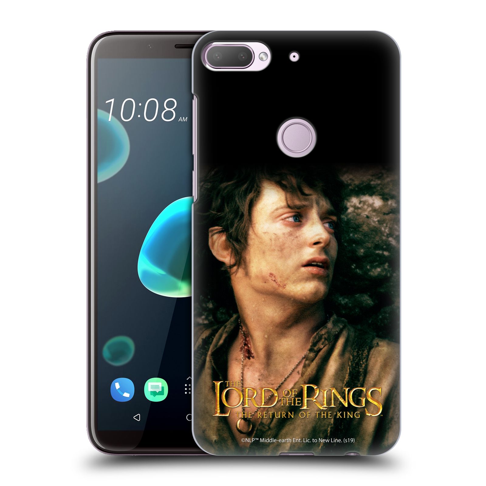Pouzdro na mobil HTC Desire 12+ / Desire 12+ DUAL SIM - HEAD CASE - Pán Prstenů - Frodo Pytlík tvář