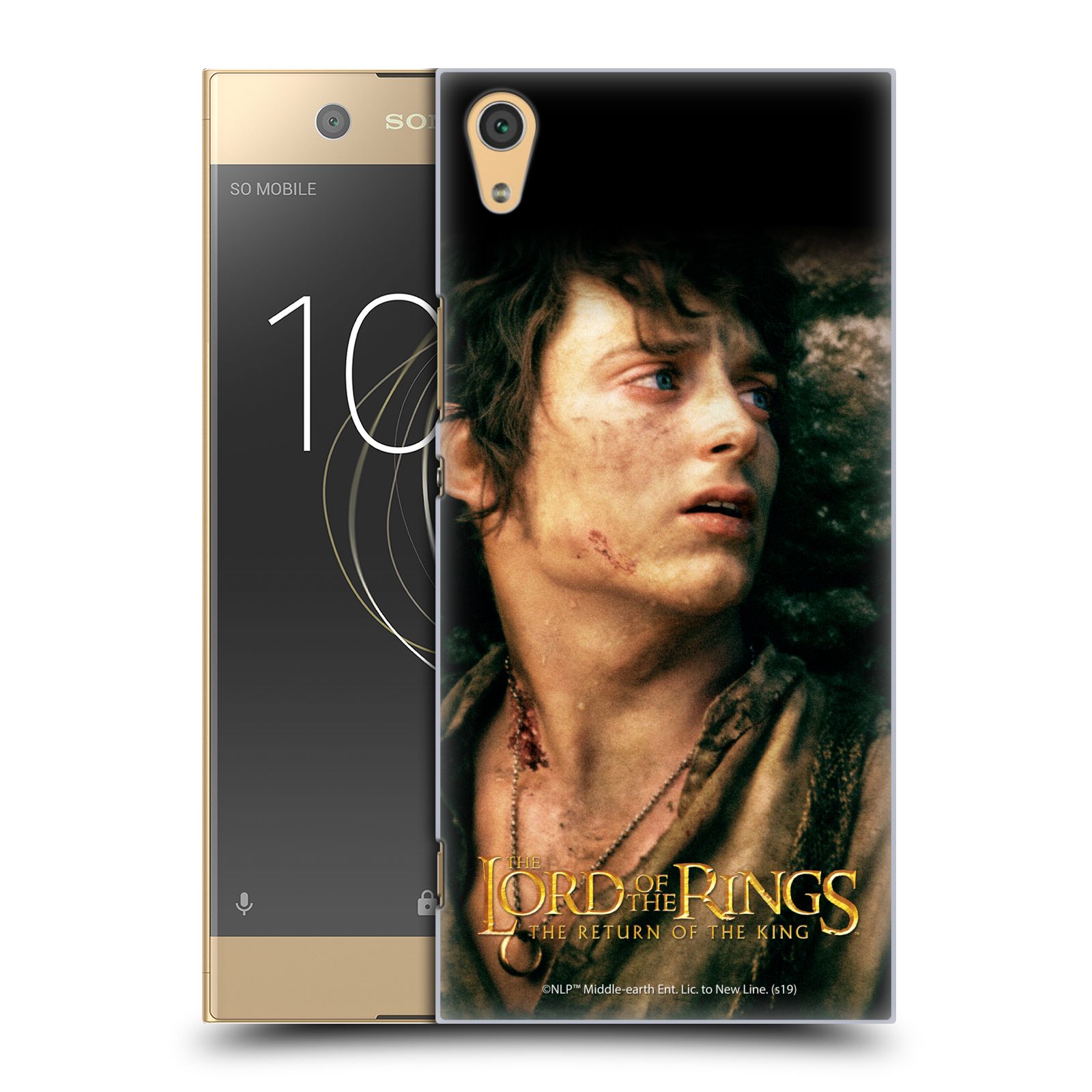 Pouzdro na mobil Sony Xperia XA1 ULTRA - HEAD CASE - Pán Prstenů - Frodo Pytlík tvář