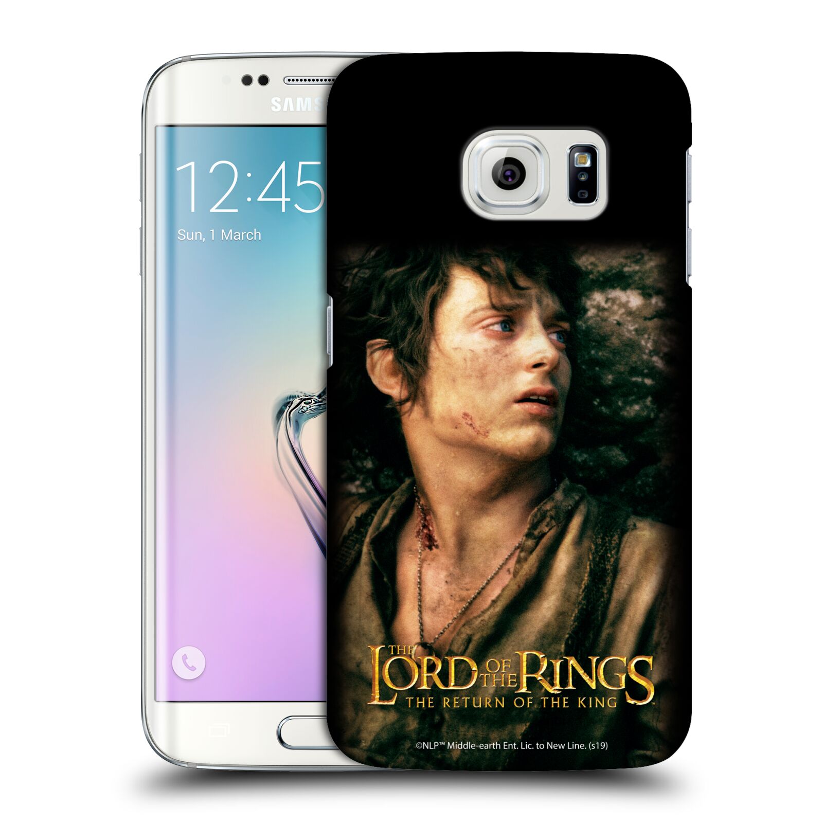 Pouzdro na mobil Samsung Galaxy S6 EDGE - HEAD CASE - Pán Prstenů - Frodo Pytlík tvář