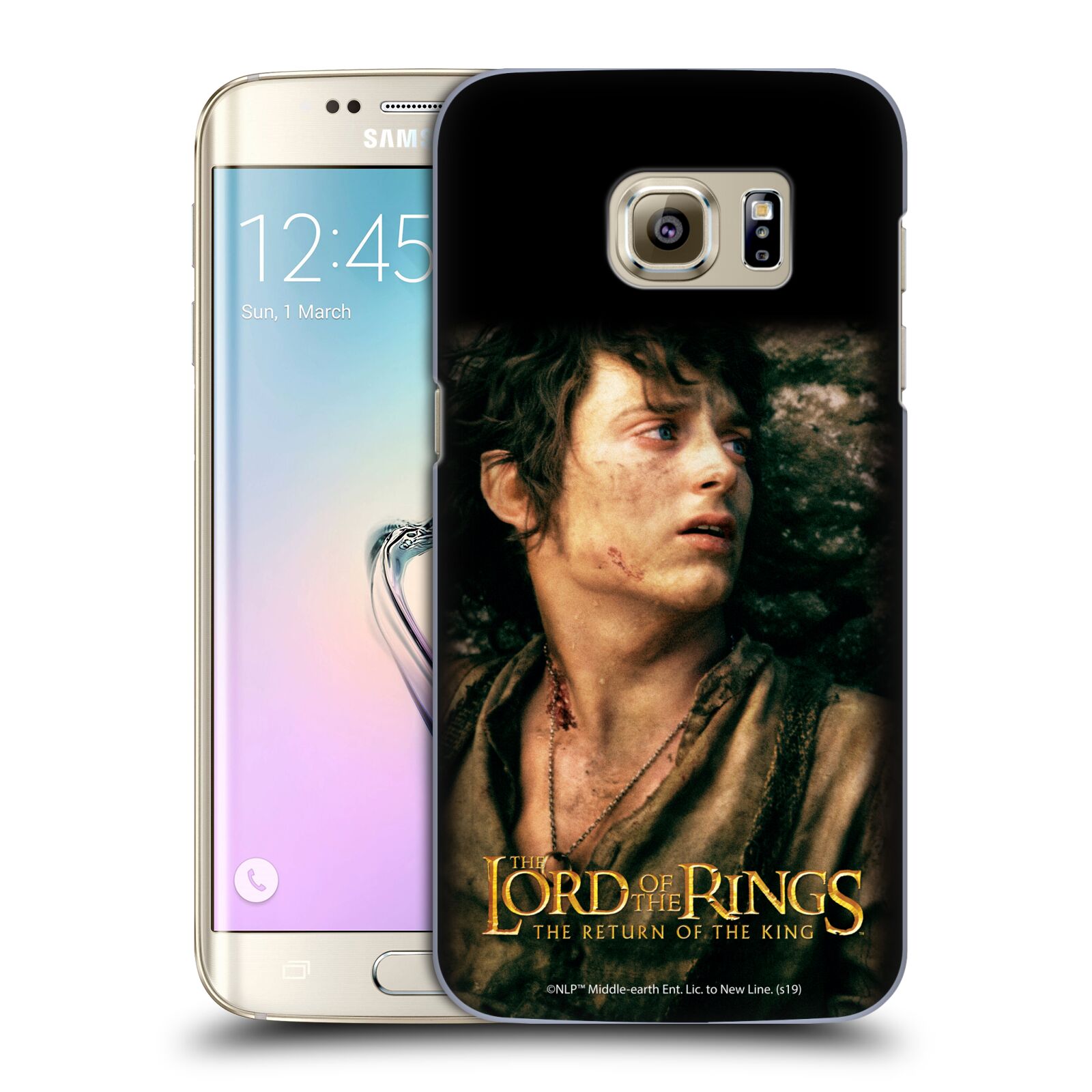 Pouzdro na mobil Samsung Galaxy S7 EDGE - HEAD CASE - Pán Prstenů - Frodo Pytlík tvář