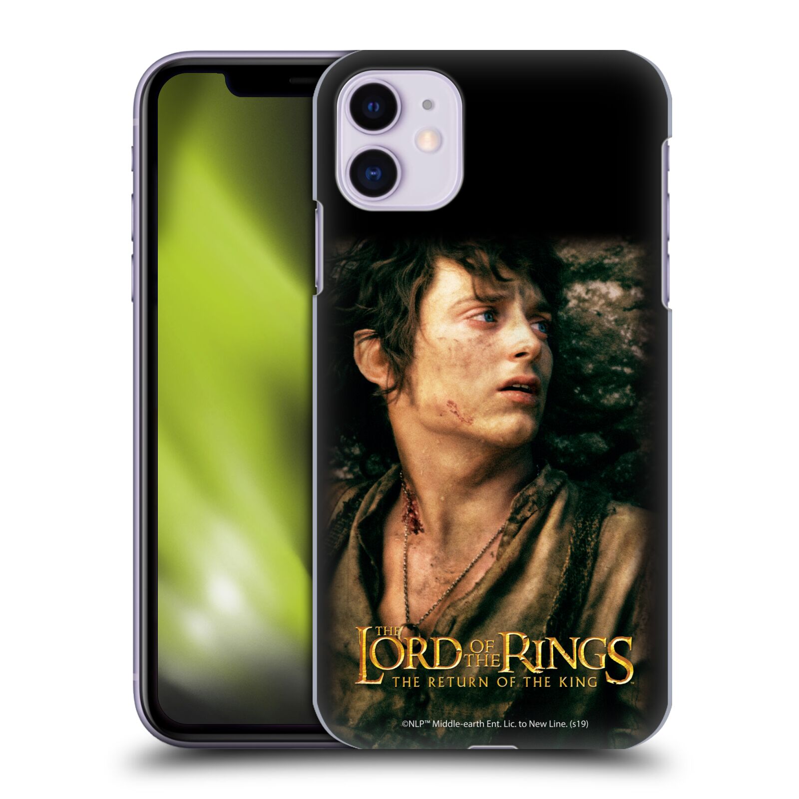 Pouzdro na mobil Apple Iphone 11 - HEAD CASE - Pán Prstenů - Frodo Pytlík tvář