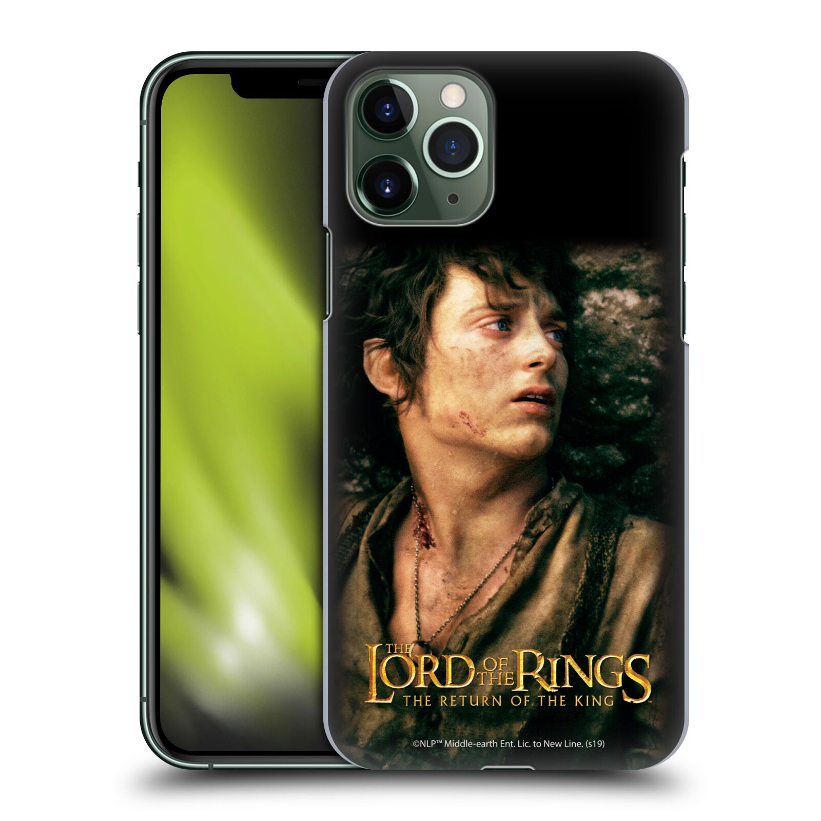 Pouzdro na mobil Apple Iphone 11 PRO - HEAD CASE - Pán Prstenů - Frodo Pytlík tvář
