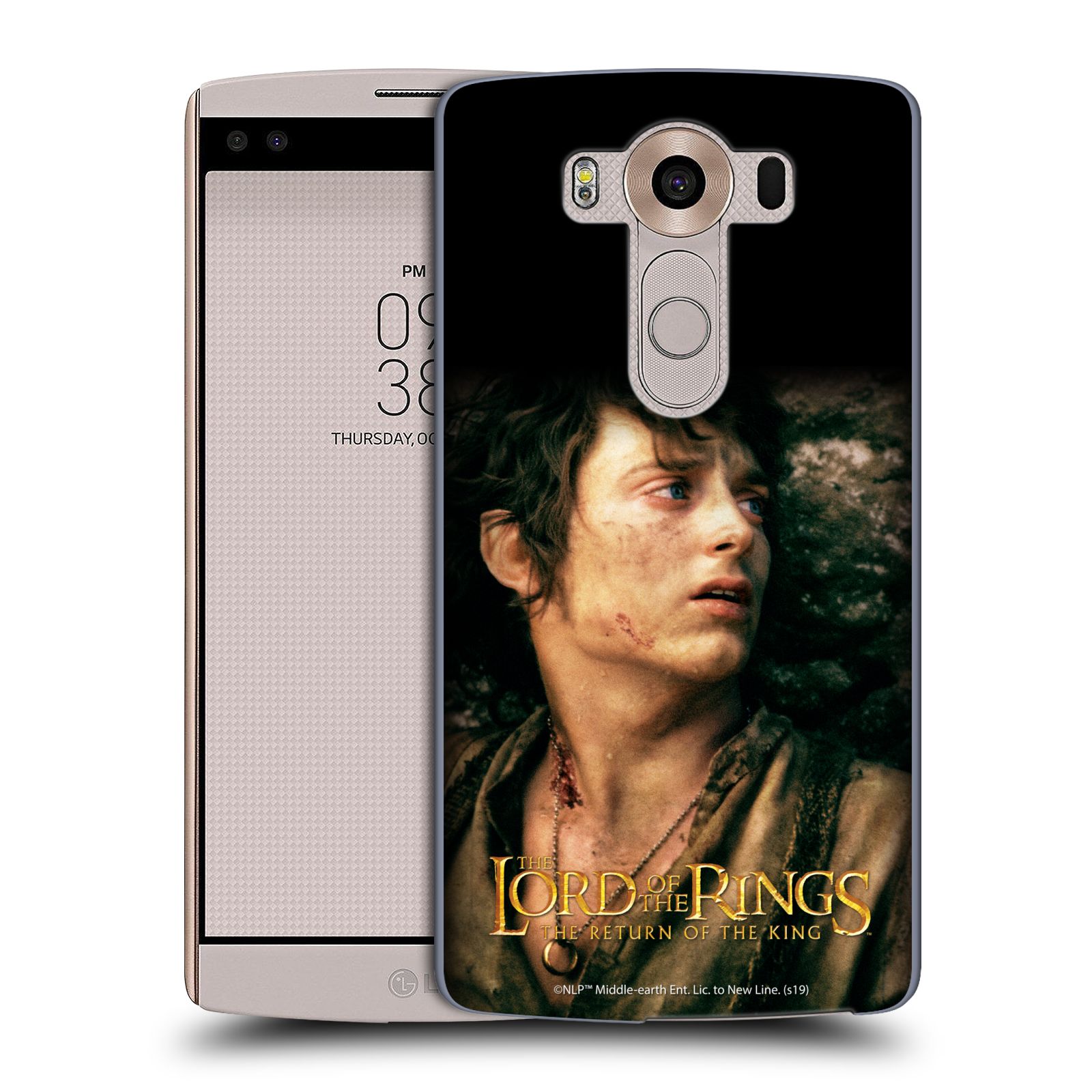 Pouzdro na mobil LG V10 - HEAD CASE - Pán Prstenů - Frodo Pytlík tvář
