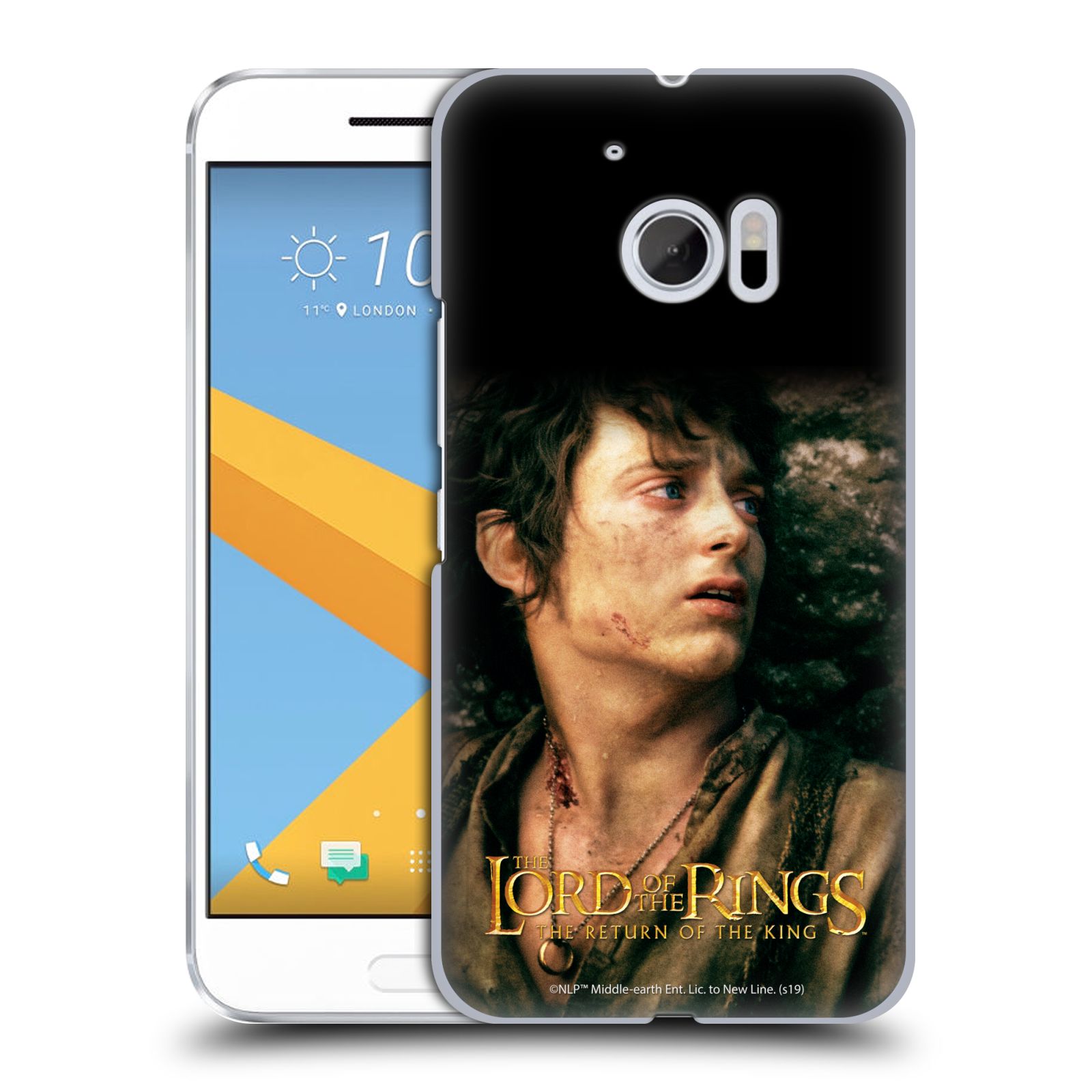 Pouzdro na mobil HTC 10 - HEAD CASE - Pán Prstenů - Frodo Pytlík tvář