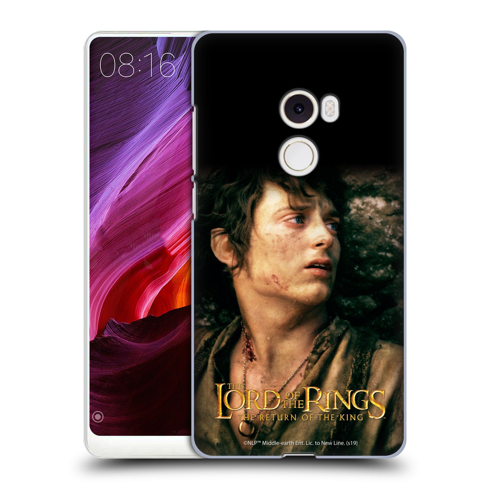 Pouzdro na mobil Xiaomi Mi Mix 2 - HEAD CASE - Pán Prstenů - Frodo Pytlík tvář