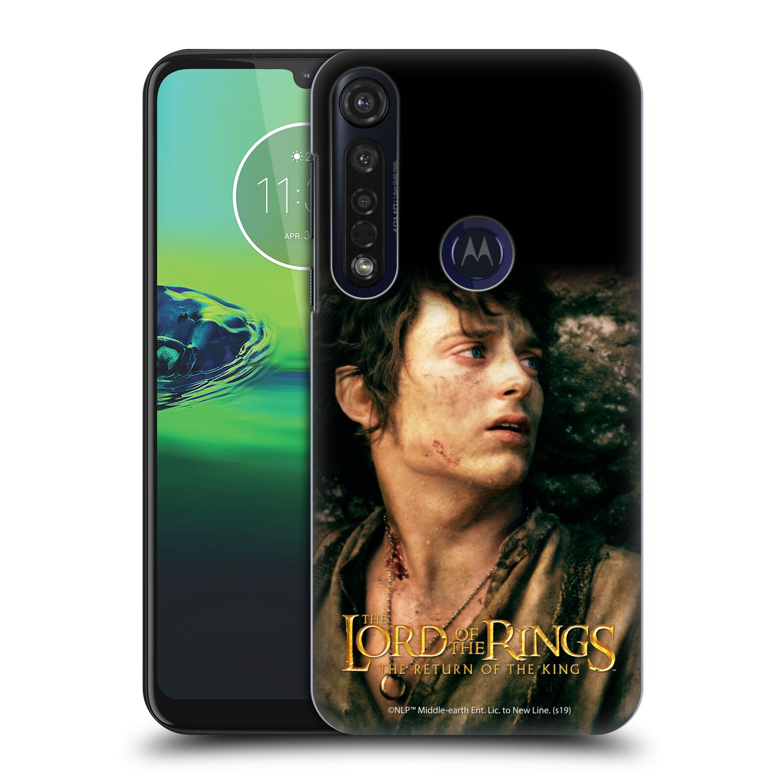 Pouzdro na mobil Motorola Moto G8 PLUS - HEAD CASE - Pán Prstenů - Frodo Pytlík tvář

