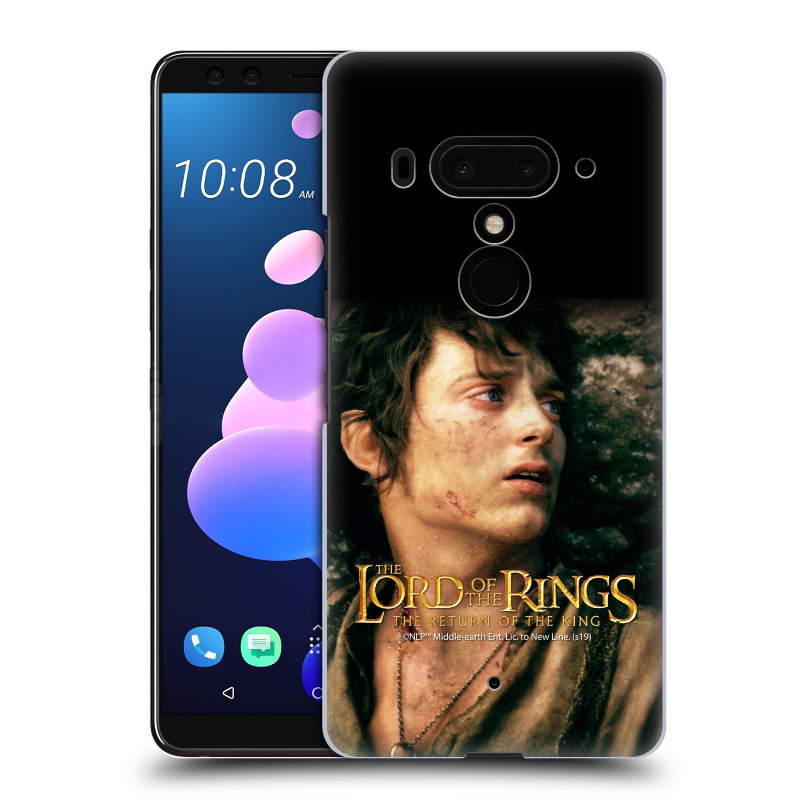 Pouzdro na mobil HTC U 12 PLUS / U 12+ DUAL SIM - HEAD CASE - Pán Prstenů - Frodo Pytlík tvář