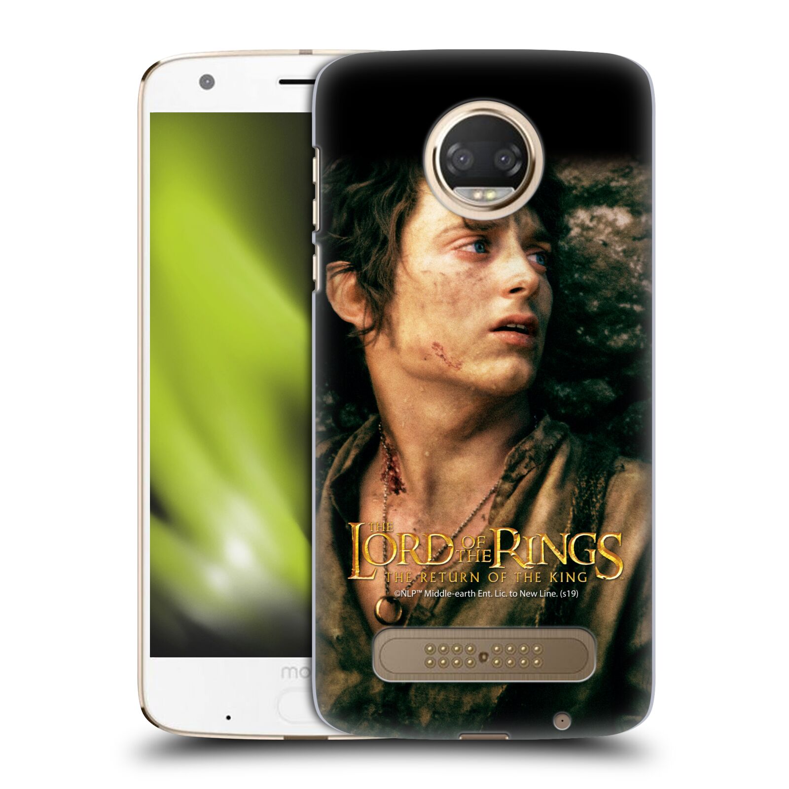 Pouzdro na mobil Motorola Moto Z2 PLAY - HEAD CASE - Pán Prstenů - Frodo Pytlík tvář