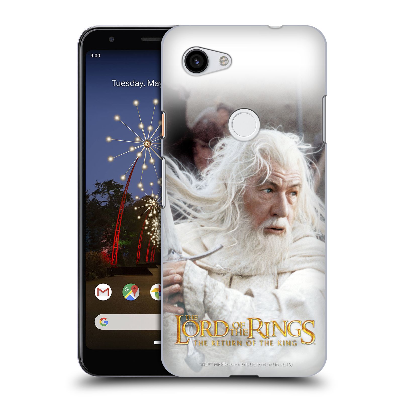 Pouzdro na mobil Google Pixel 3A - HEAD CASE - Pán Prstenů - Čaroděj Gandalf
