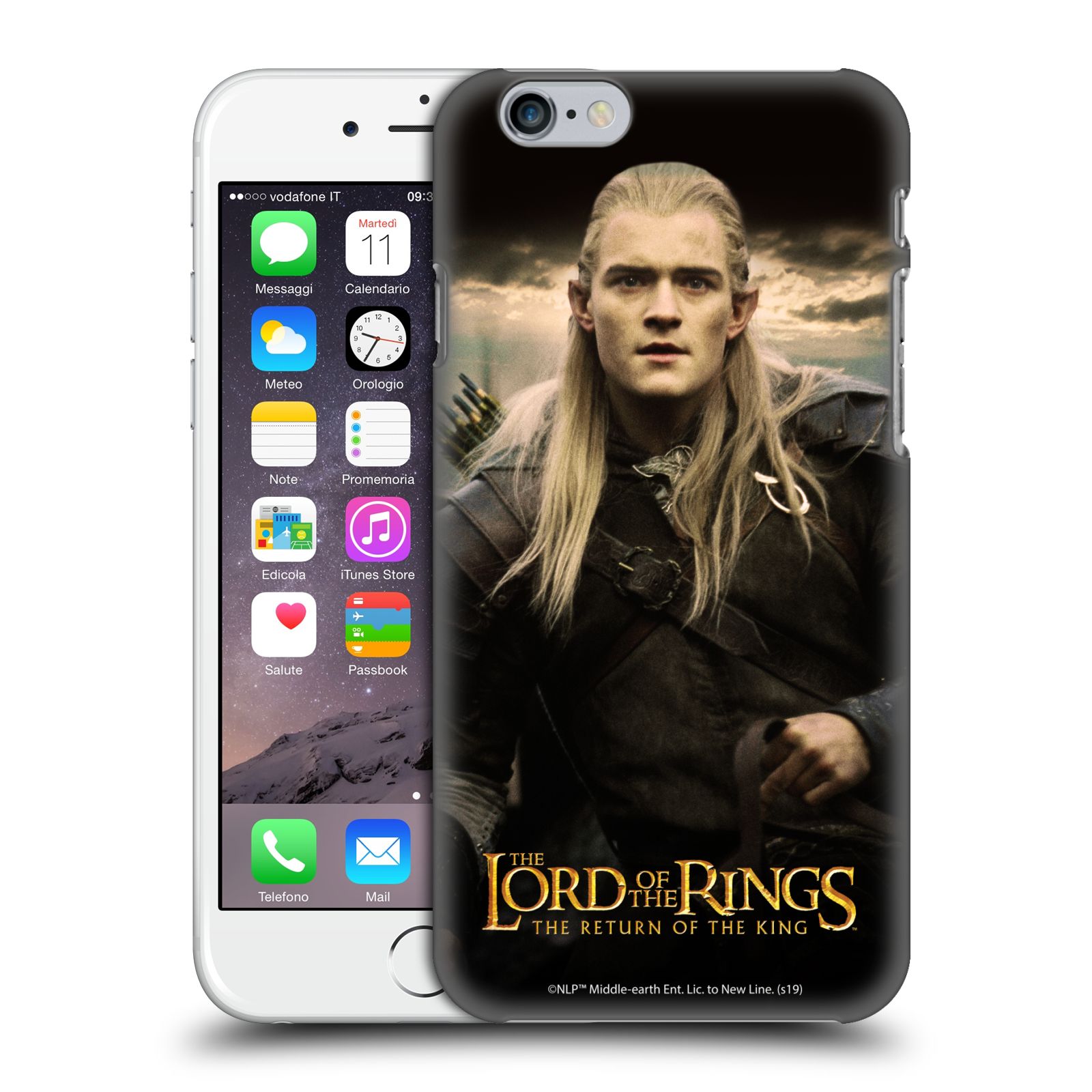 Pouzdro na mobil Apple Iphone 6/6S - HEAD CASE - Pán Prstenů - Elf Legolas