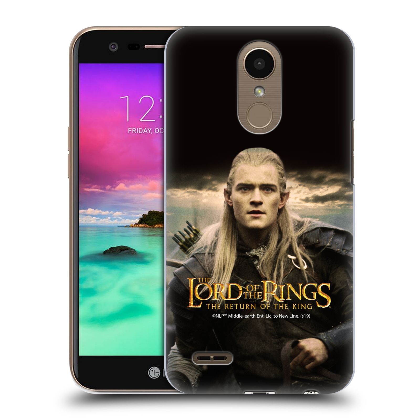 Pouzdro na mobil LG K10 2017 / K10 2017 DUAL SIM - HEAD CASE - Pán Prstenů - Elf Legolas
