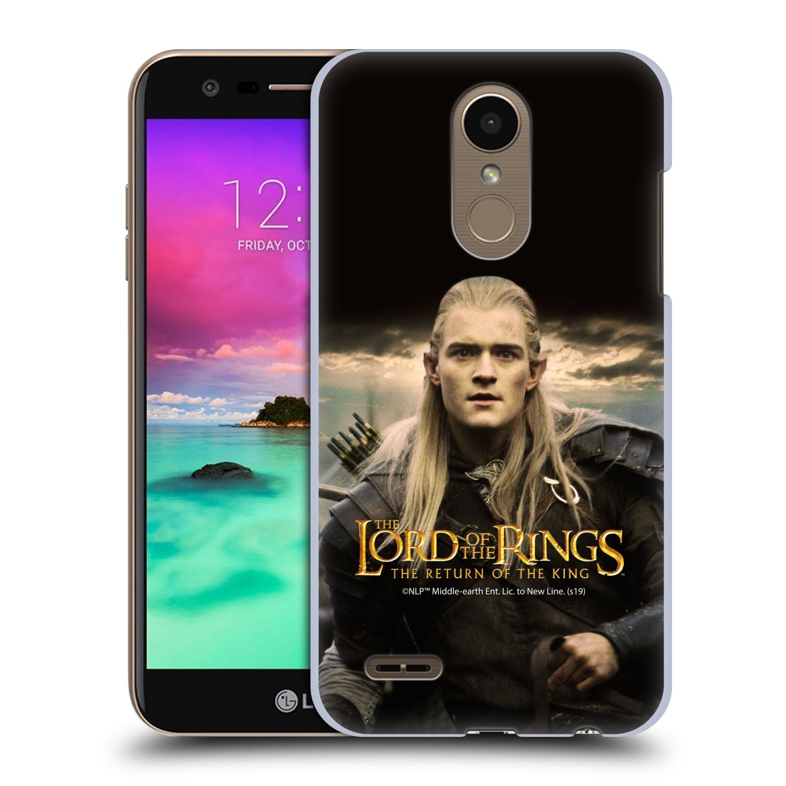 Pouzdro na mobil LG K10 2018 - HEAD CASE - Pán Prstenů - Elf Legolas