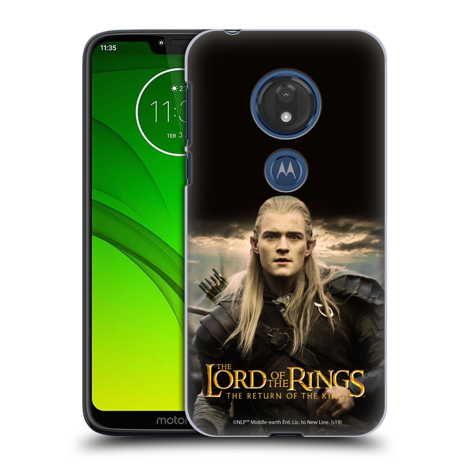 Pouzdro na mobil Motorola Moto G7 Play - HEAD CASE - Pán Prstenů - Elf Legolas