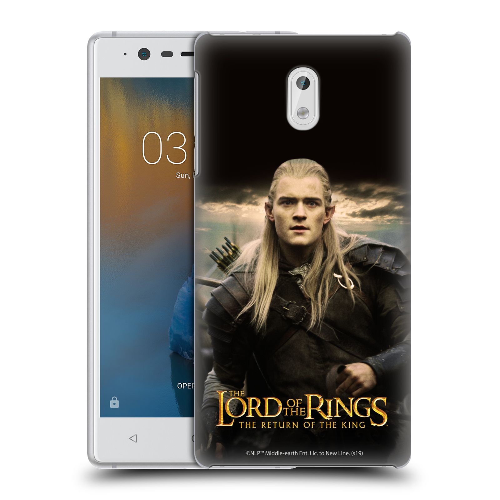 Pouzdro na mobil Nokia 3 - HEAD CASE - Pán Prstenů - Elf Legolas