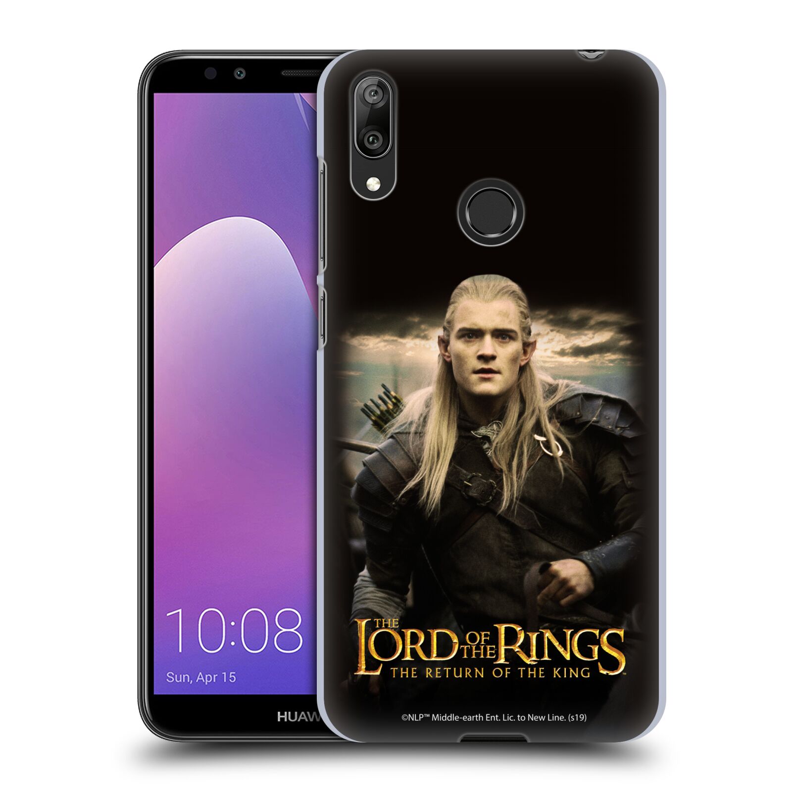 Pouzdro na mobil Huawei Y7 2019 - HEAD CASE - Pán Prstenů - Elf Legolas