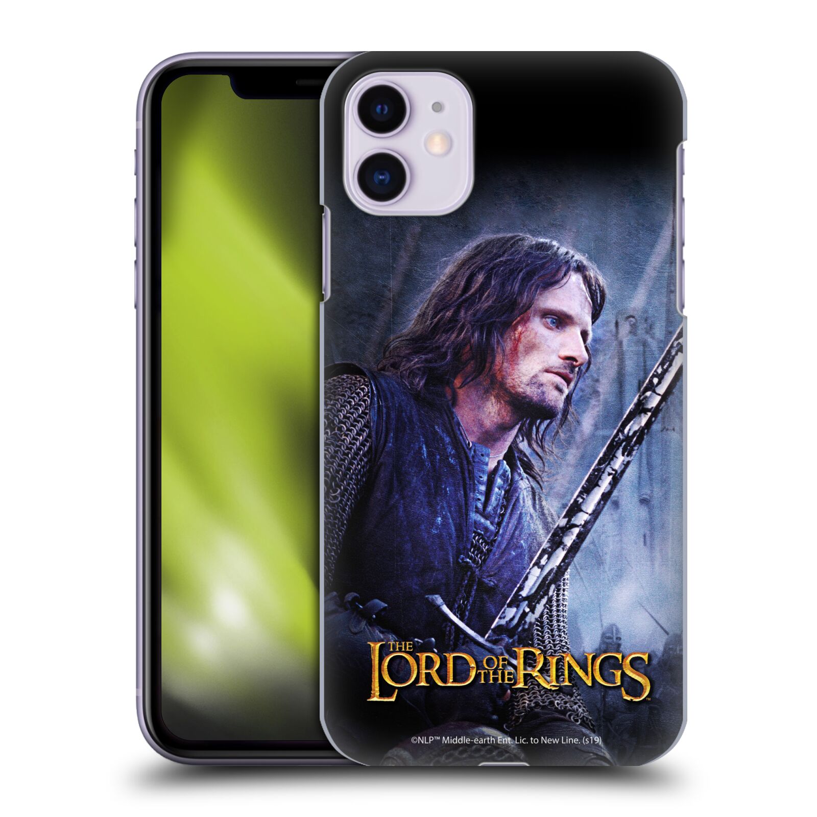 Zadní obal pro mobil Apple Iphone 11 - HEAD CASE - Pán Prstenů - Dvě Věže - Aragorn