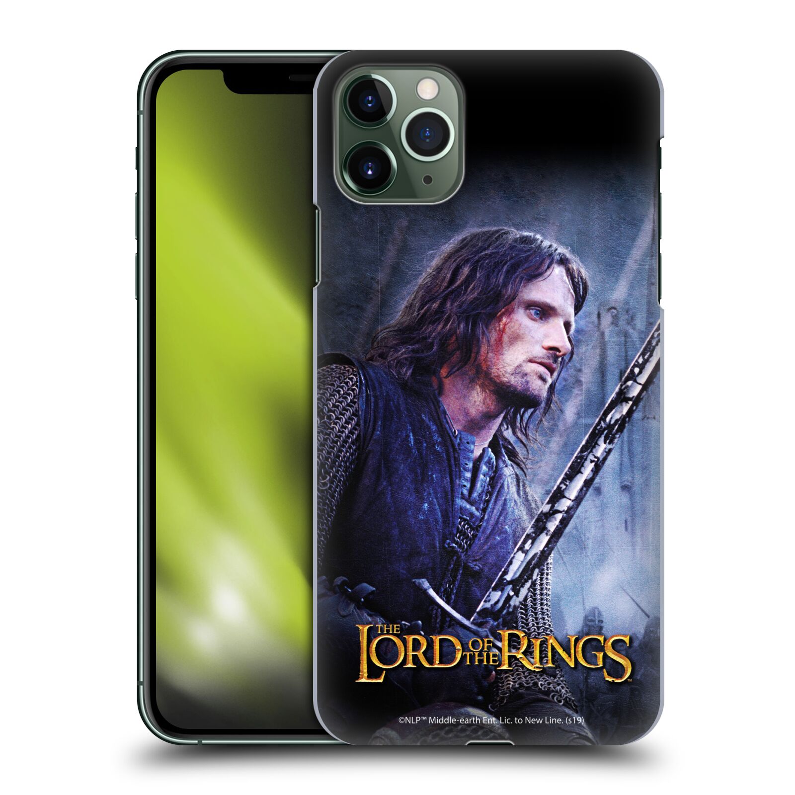 Zadní obal pro mobil Apple Iphone 11 PRO MAX - HEAD CASE - Pán Prstenů - Dvě Věže - Aragorn
