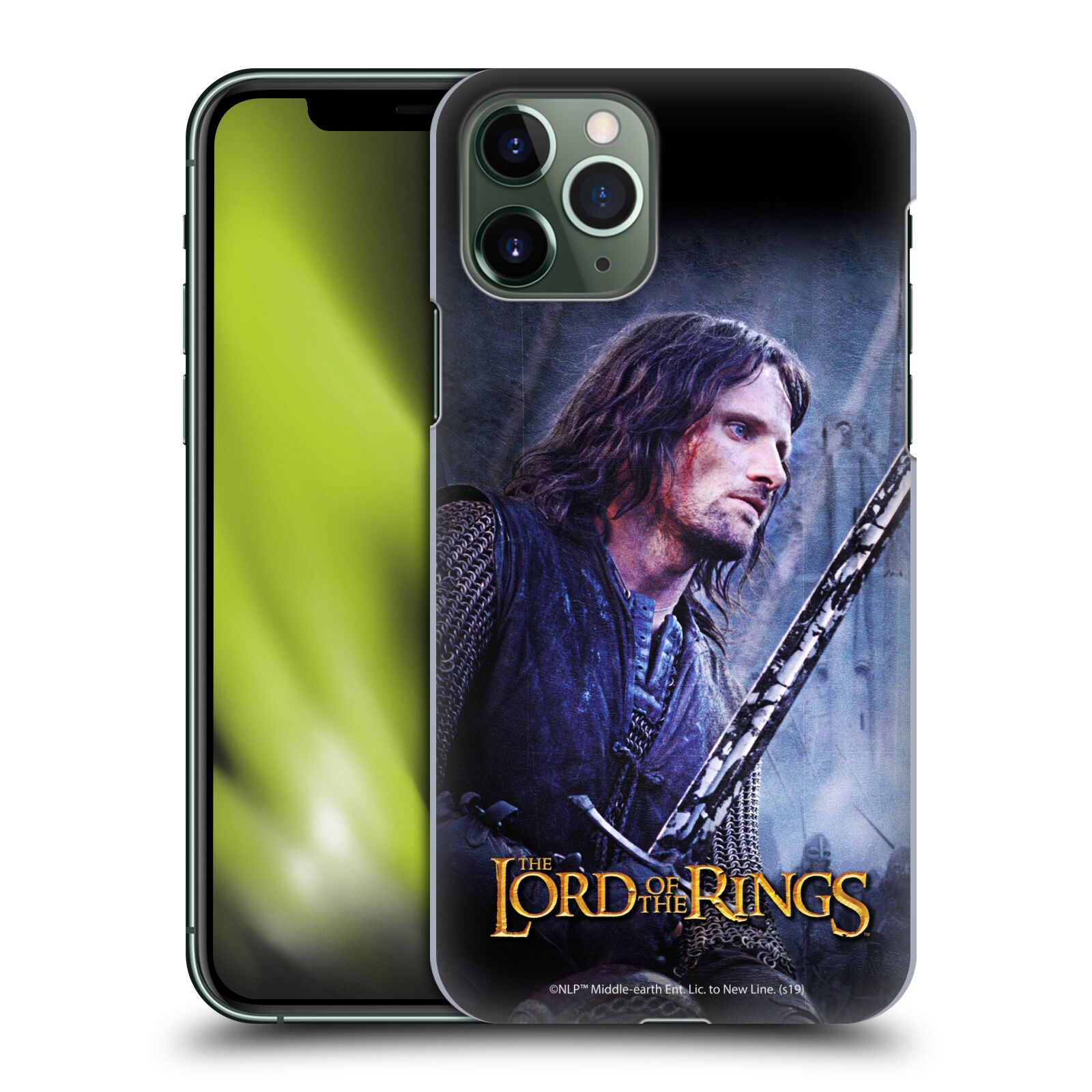 Zadní obal pro mobil Apple Iphone 11 PRO - HEAD CASE - Pán Prstenů - Dvě Věže - Aragorn