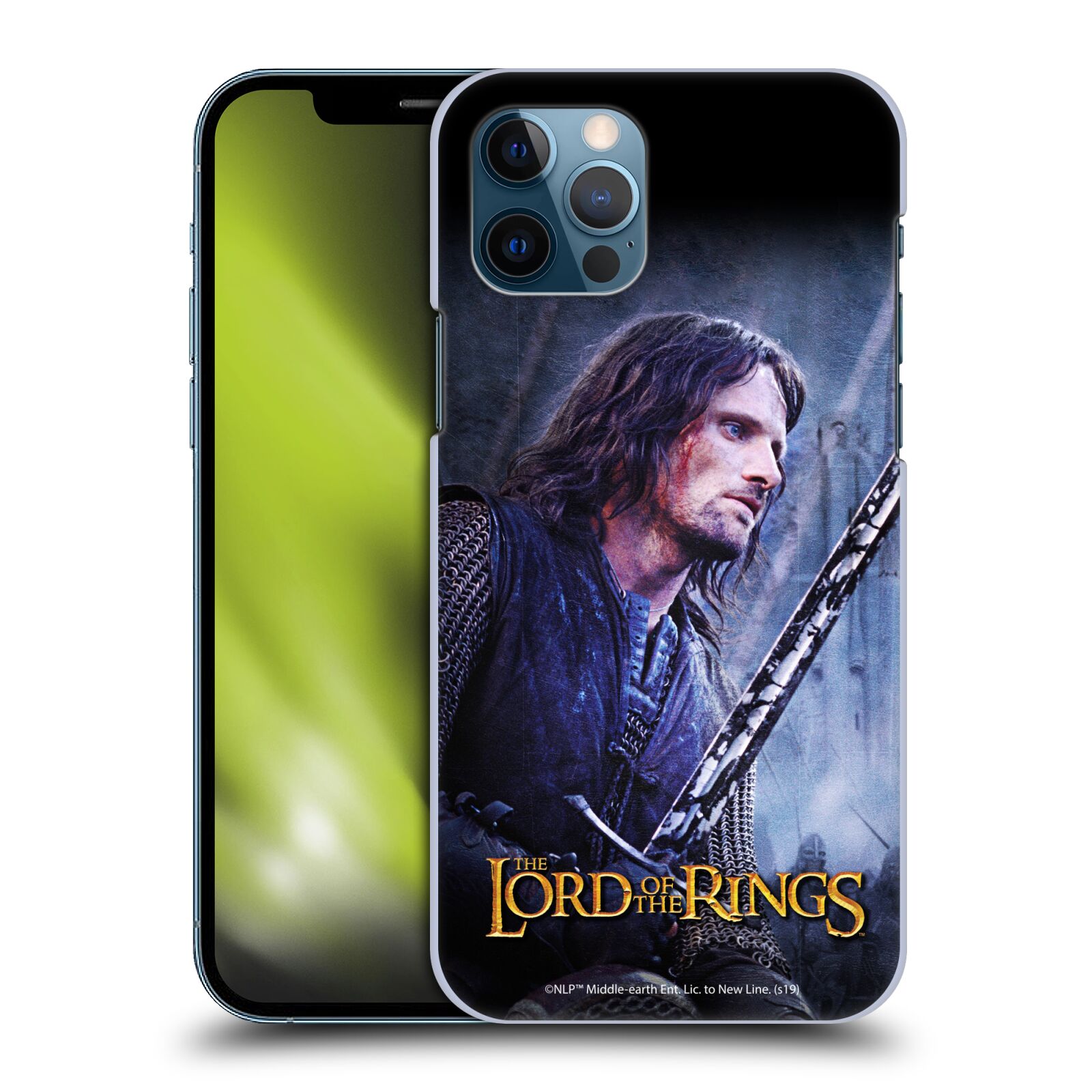 Zadní obal pro mobil Apple iPhone 12 / iPhone 12 Pro - HEAD CASE - Pán Prstenů - Dvě Věže - Aragorn