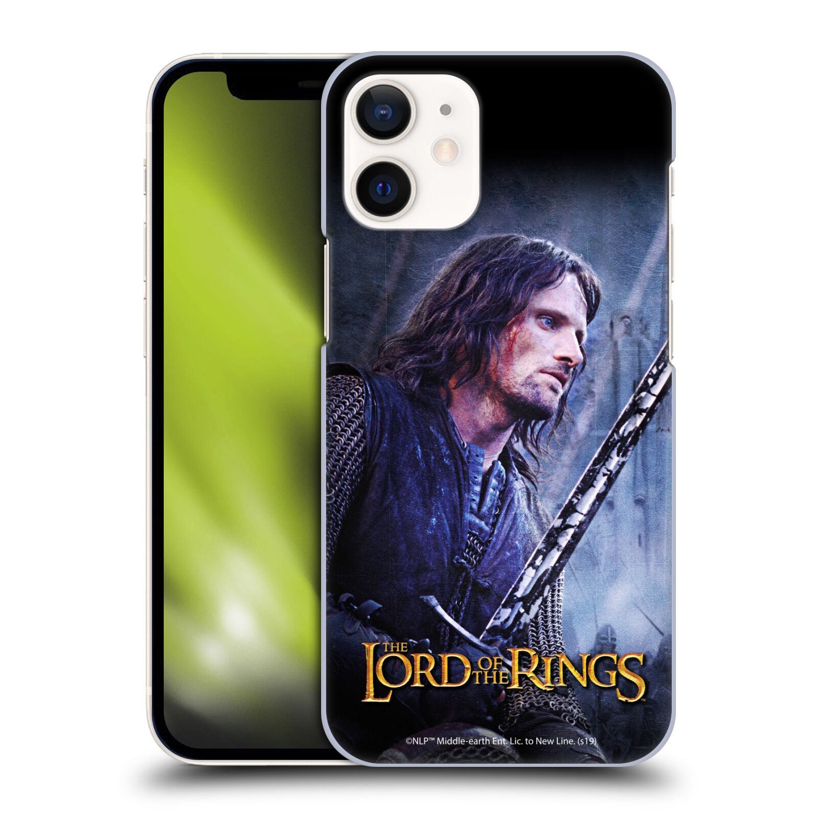 Zadní obal pro mobil Apple iPhone 12 MINI - HEAD CASE - Pán Prstenů - Dvě Věže - Aragorn