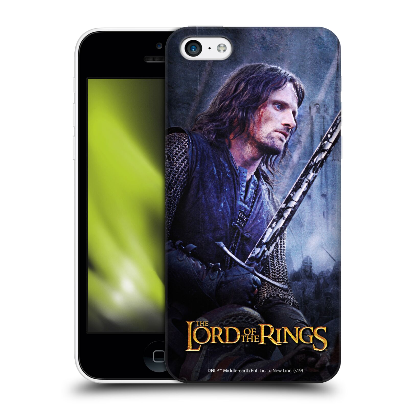 Zadní obal pro mobil Apple Iphone 5C - HEAD CASE - Pán Prstenů - Dvě Věže - Aragorn