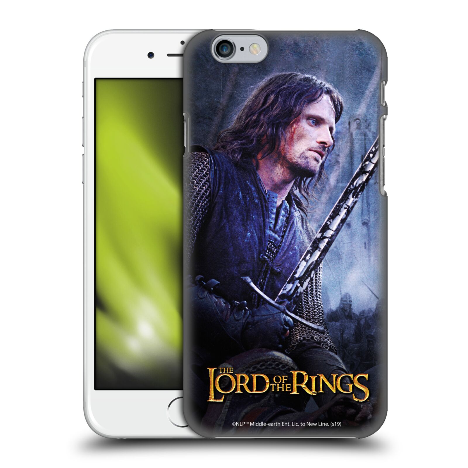 Zadní obal pro mobil Apple Iphone 6/6S - HEAD CASE - Pán Prstenů - Dvě Věže - Aragorn