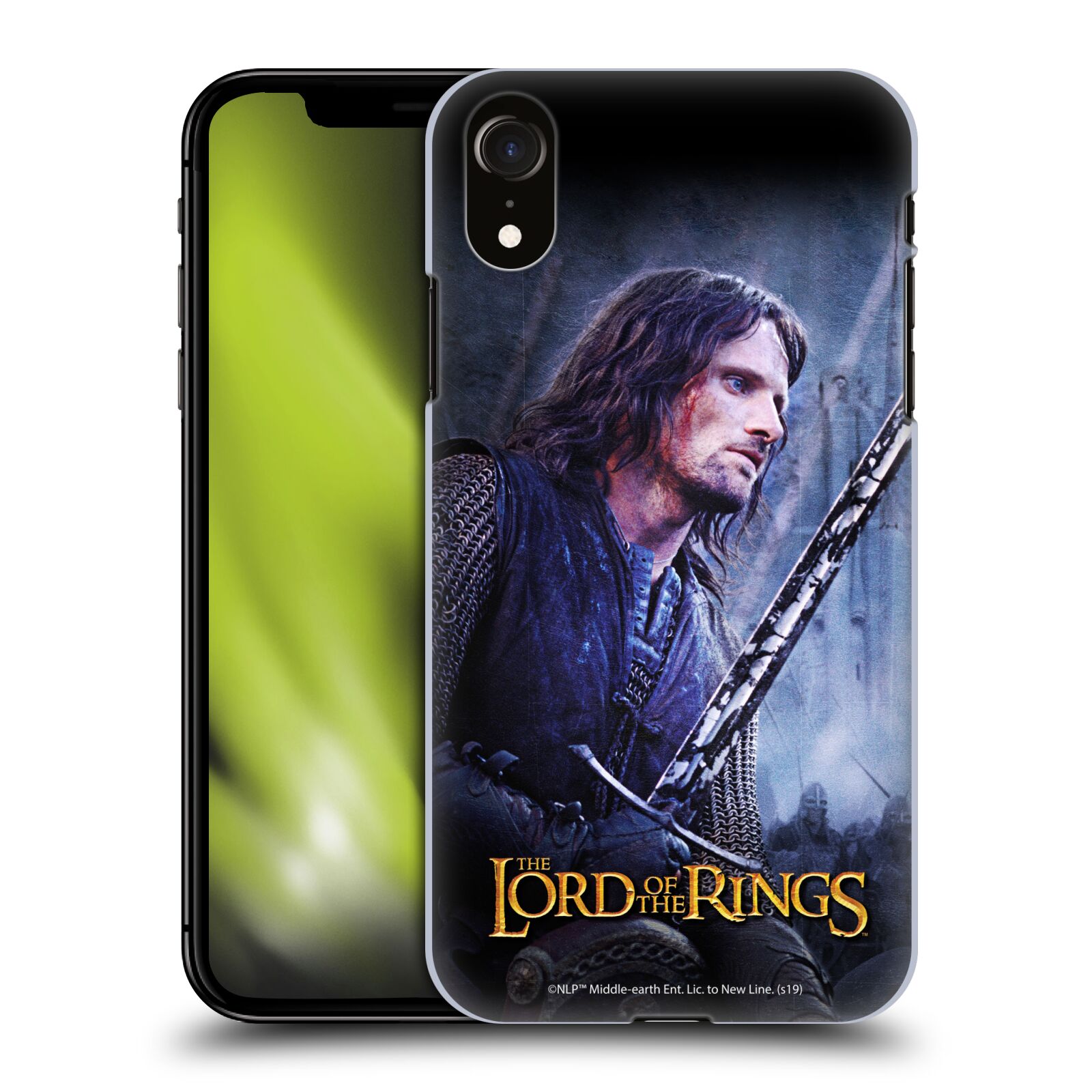 Zadní obal pro mobil Apple Iphone XR - HEAD CASE - Pán Prstenů - Dvě Věže - Aragorn