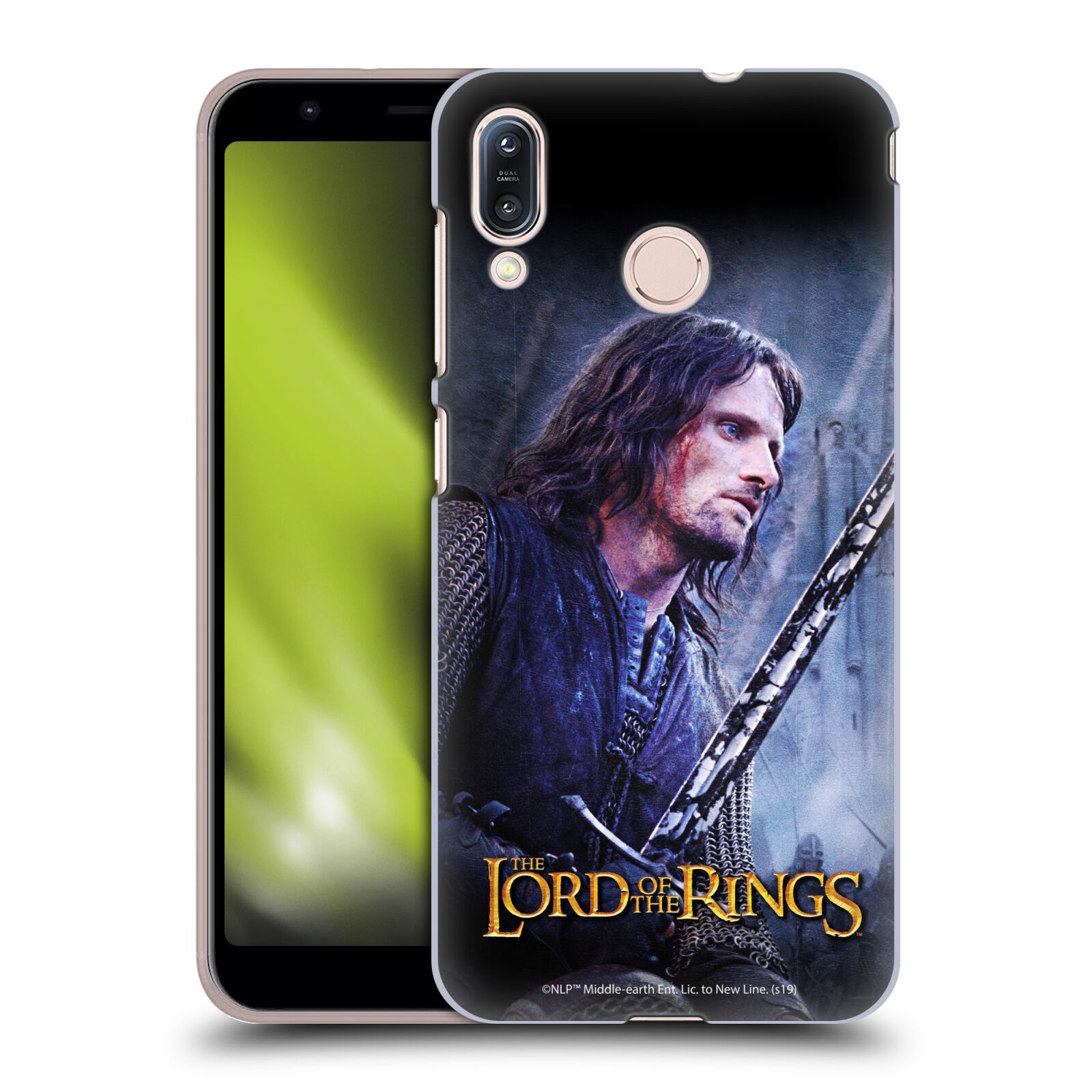 Zadní obal pro mobil Asus Zenfone Max (M1) ZB555KL - HEAD CASE - Pán Prstenů - Dvě Věže - Aragorn