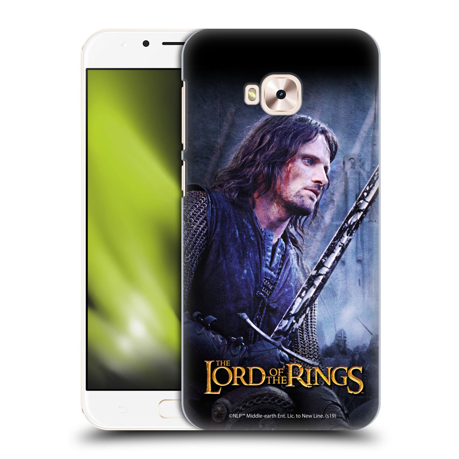 Zadní obal pro mobil Asus Zenfone 4 Selfie Pro ZD552KL - HEAD CASE - Pán Prstenů - Dvě Věže - Aragorn