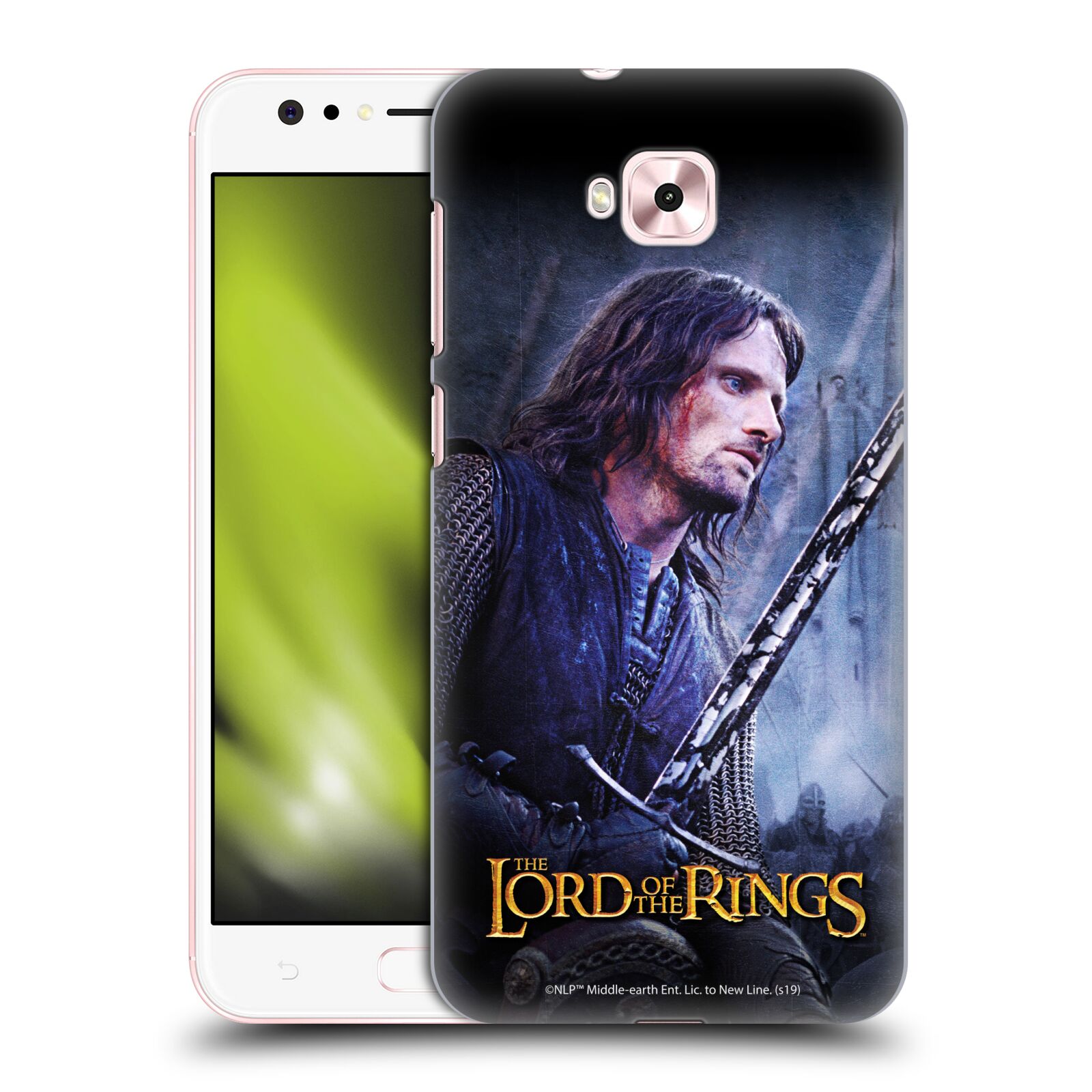 Zadní obal pro mobil Asus Zenfone 4 Selfie ZD553KL - HEAD CASE - Pán Prstenů - Dvě Věže - Aragorn
