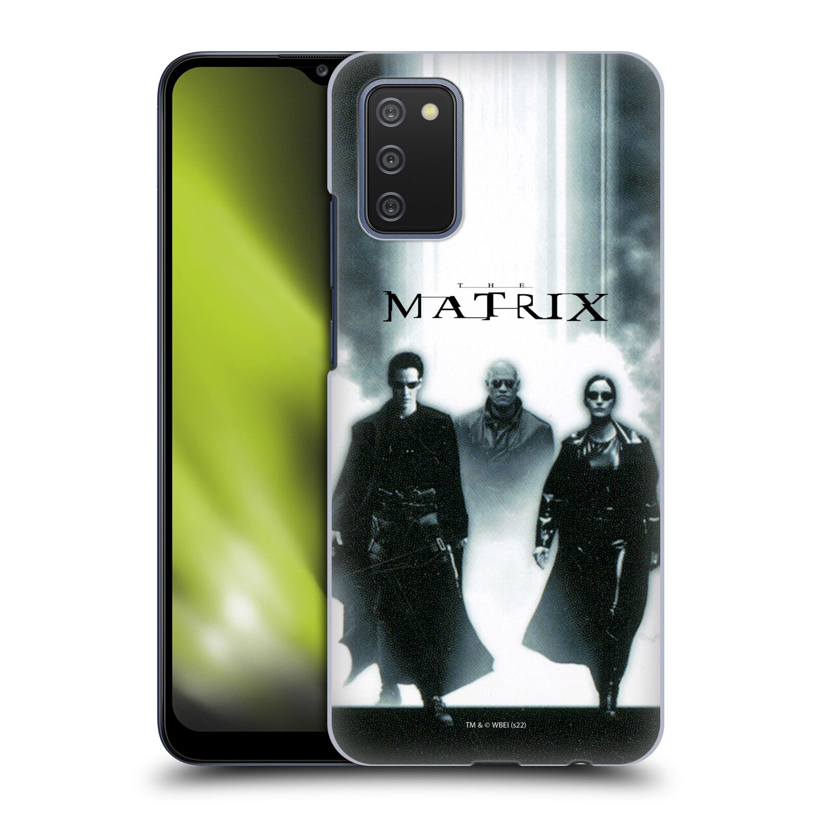 Pouzdro na mobil Samsung Galaxy A02s - HEAD CASE - Matrix - Neo, Morpheus, Trinity