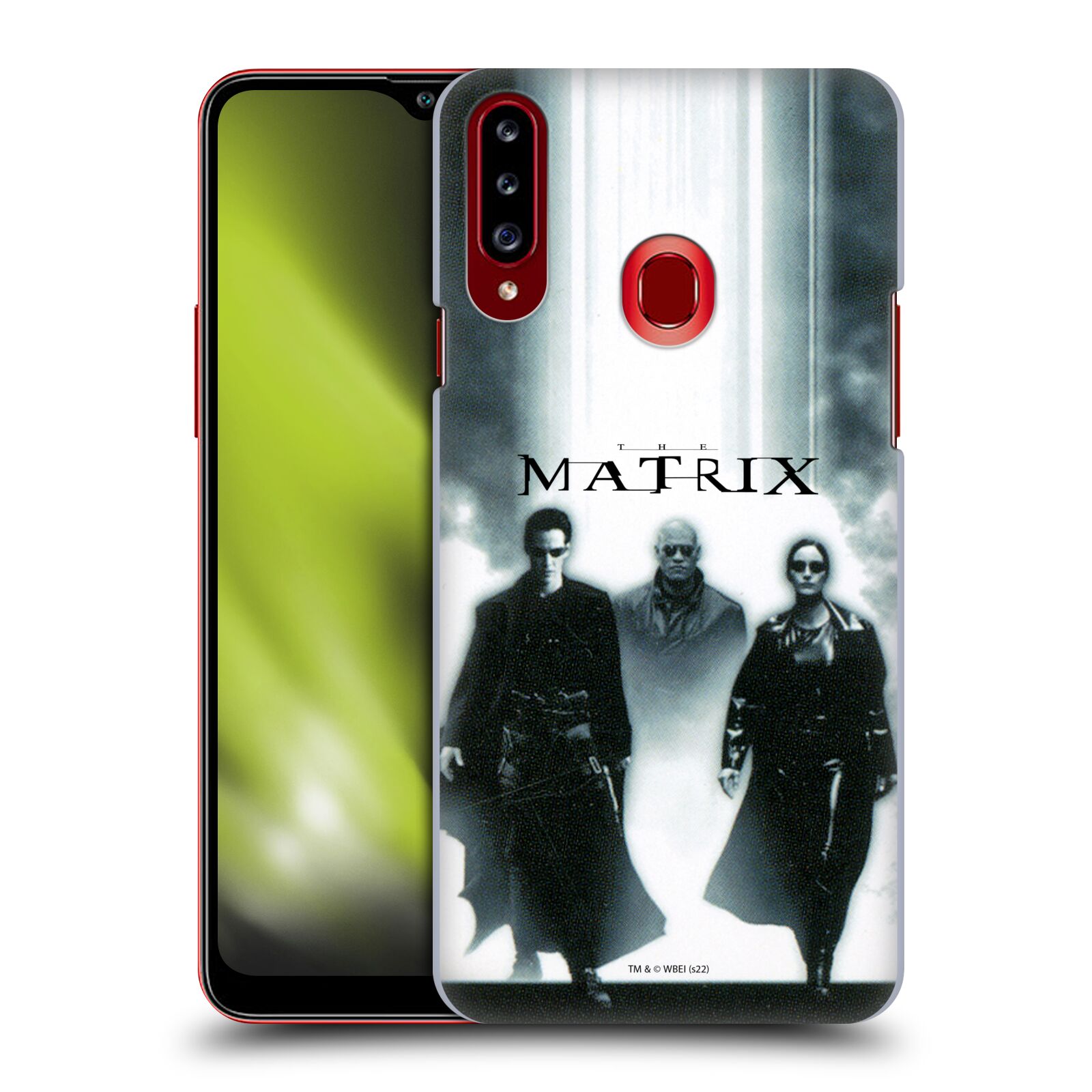 Pouzdro na mobil Samsung Galaxy A20s - HEAD CASE - Matrix - Neo, Morpheus, Trinity