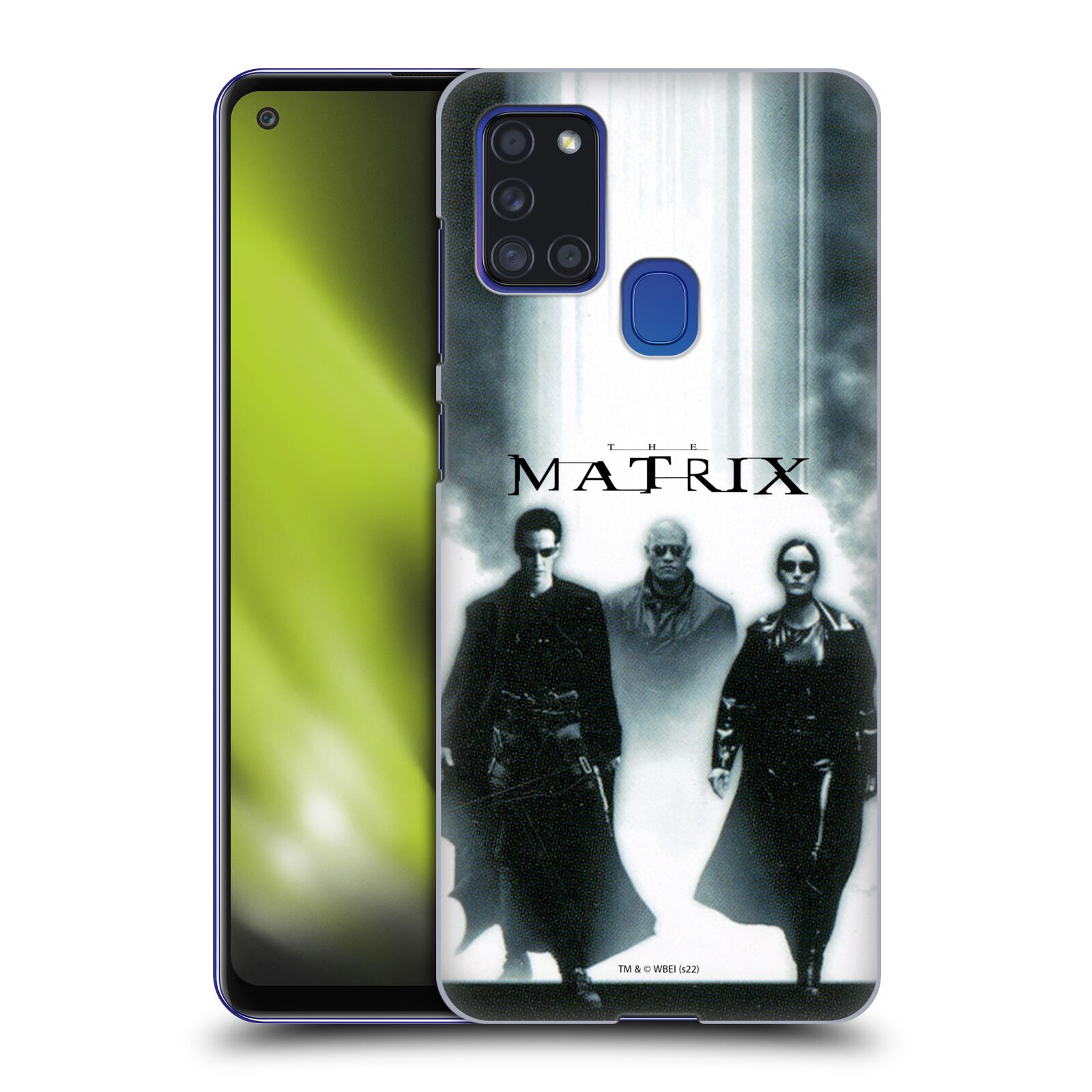 Pouzdro na mobil Samsung Galaxy A21s - HEAD CASE - Matrix - Neo, Morpheus, Trinity