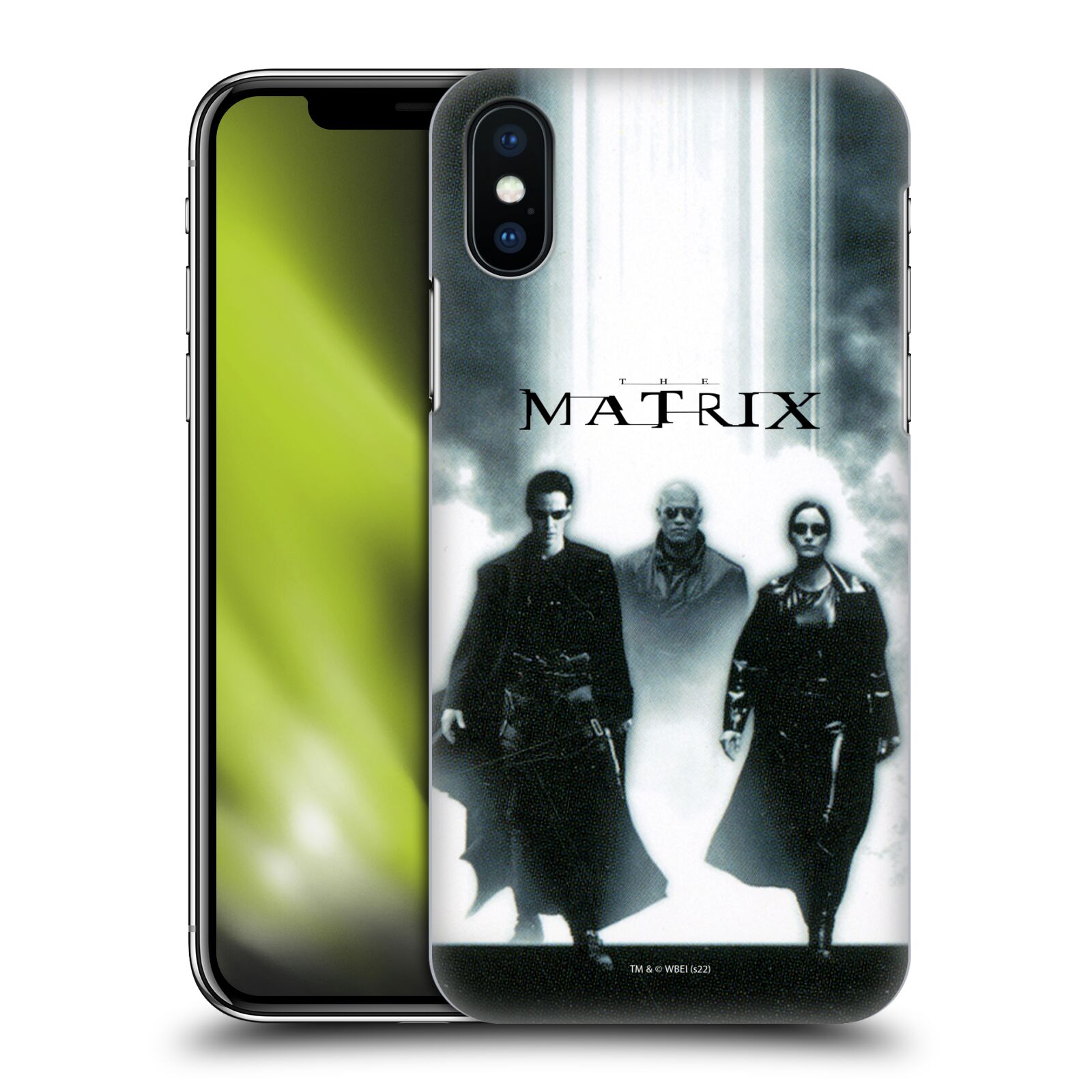 Pouzdro na mobil Apple Iphone X/XS - HEAD CASE - Matrix - Neo, Morpheus, Trinity