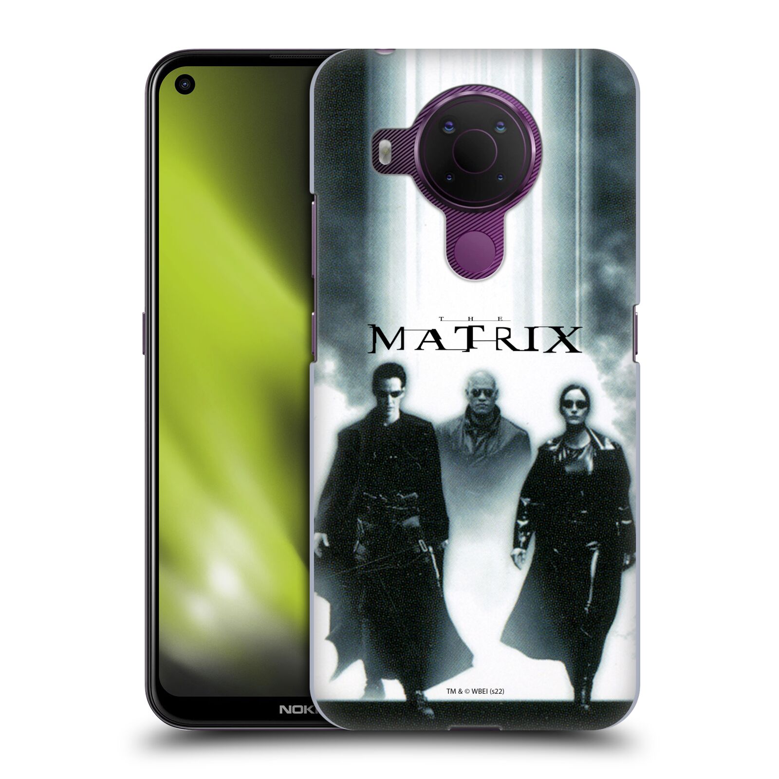 Pouzdro na mobil Nokia 5.4 - HEAD CASE - Matrix - Neo, Morpheus, Trinity