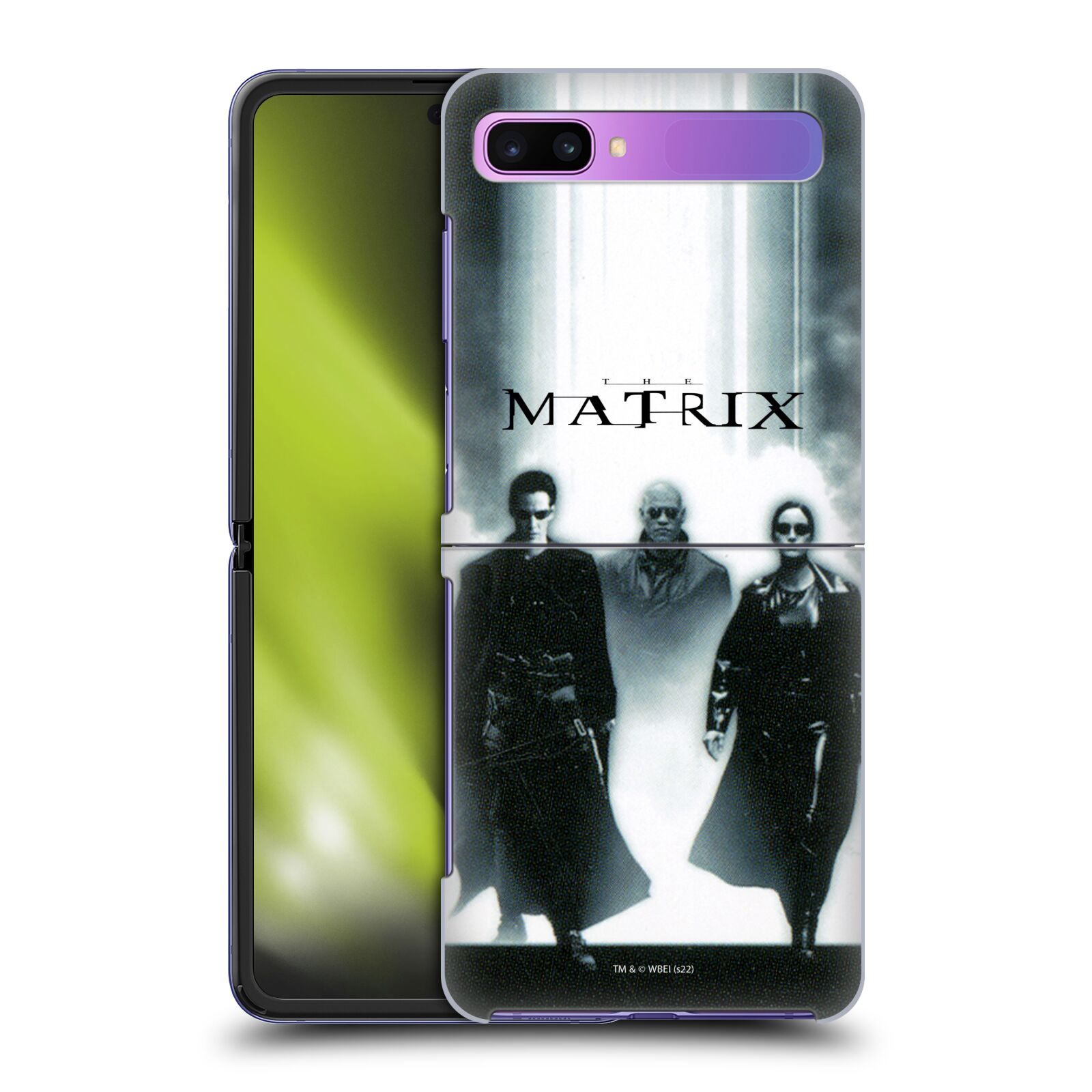 Pouzdro na mobil Samsung Galaxy Z Flip - HEAD CASE - Matrix - Neo, Morpheus, Trinity