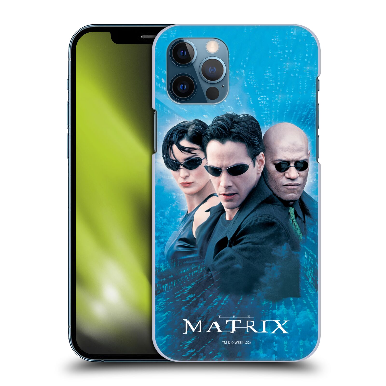 Pouzdro na mobil Apple Iphone 12 / 12 PRO - HEAD CASE  - Matrix - Neo