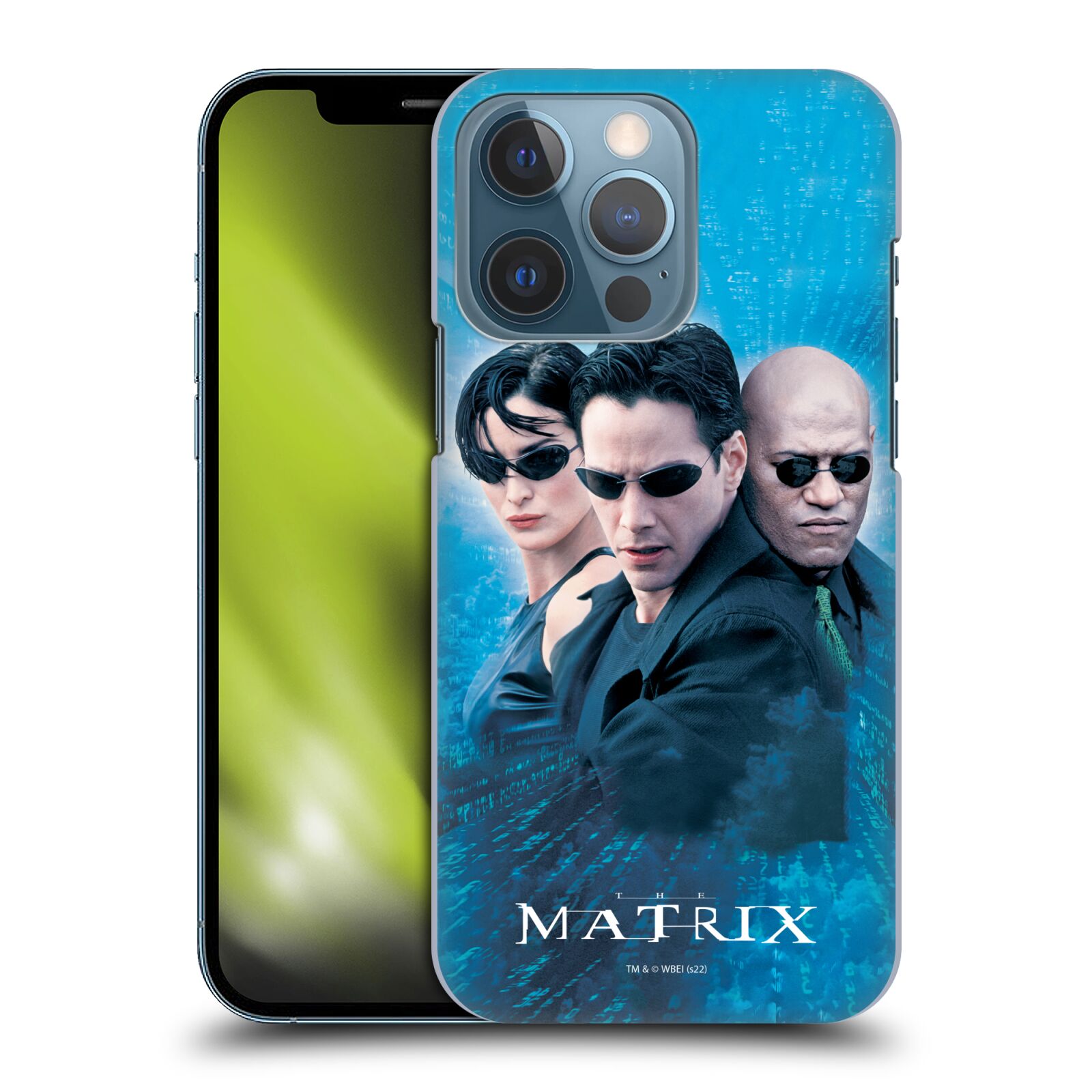 Pouzdro na mobil Apple Iphone 13 PRO - HEAD CASE  - Matrix - Neo