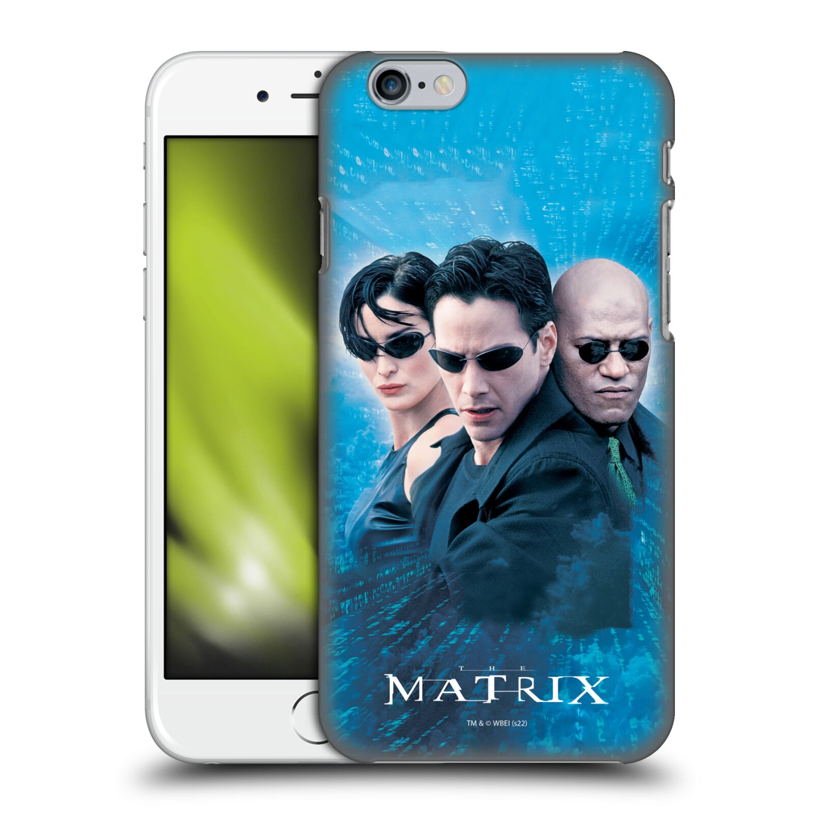 Pouzdro na mobil Apple Iphone 6/6S - HEAD CASE  - Matrix - Neo